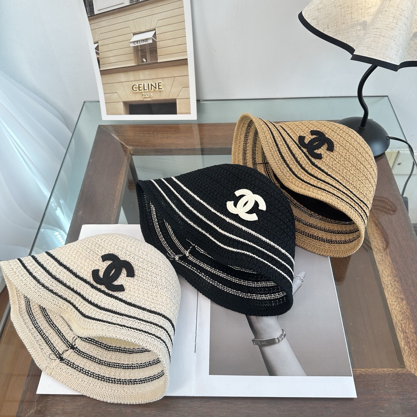 Chanel Chanel 渔夫帽 让兼顾 和遮阳的简约桶帽