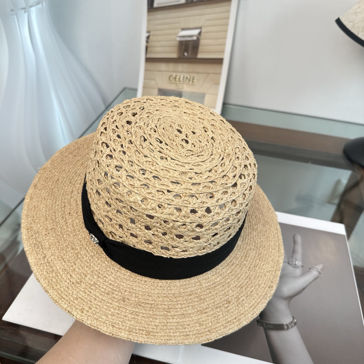 Chanel Chanel 新款小香编织草帽
