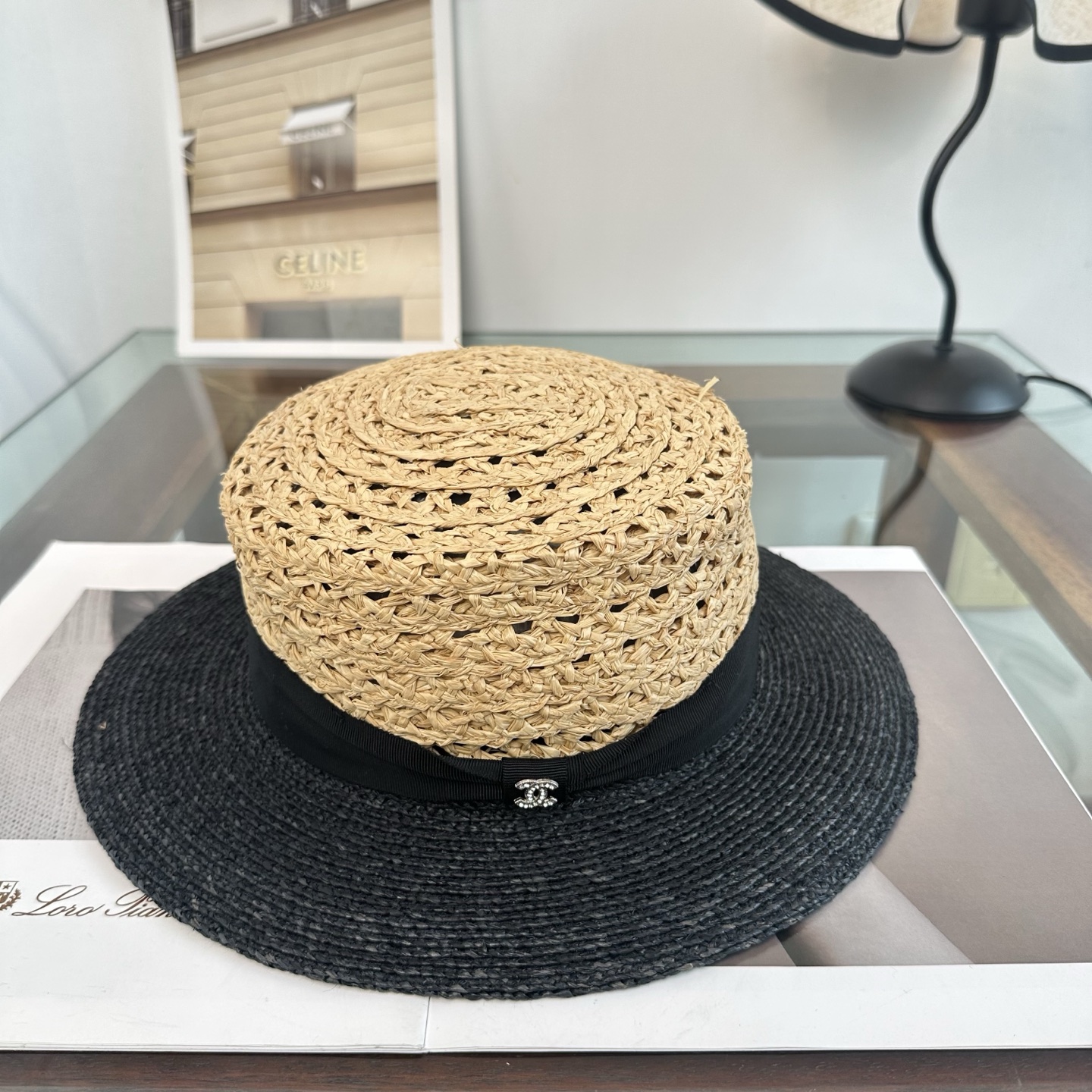 Chanel Chanel 新款小香编织草帽