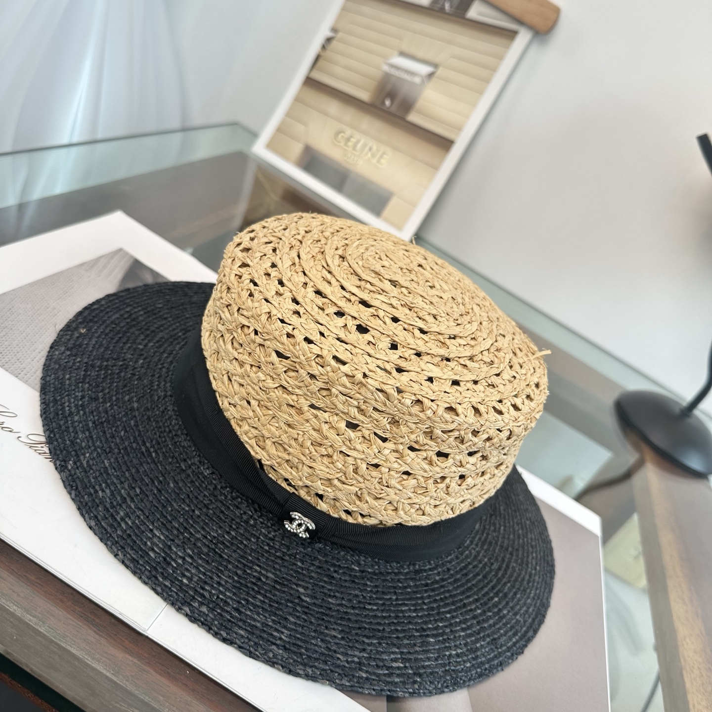 Chanel Chanel 新款小香编织草帽