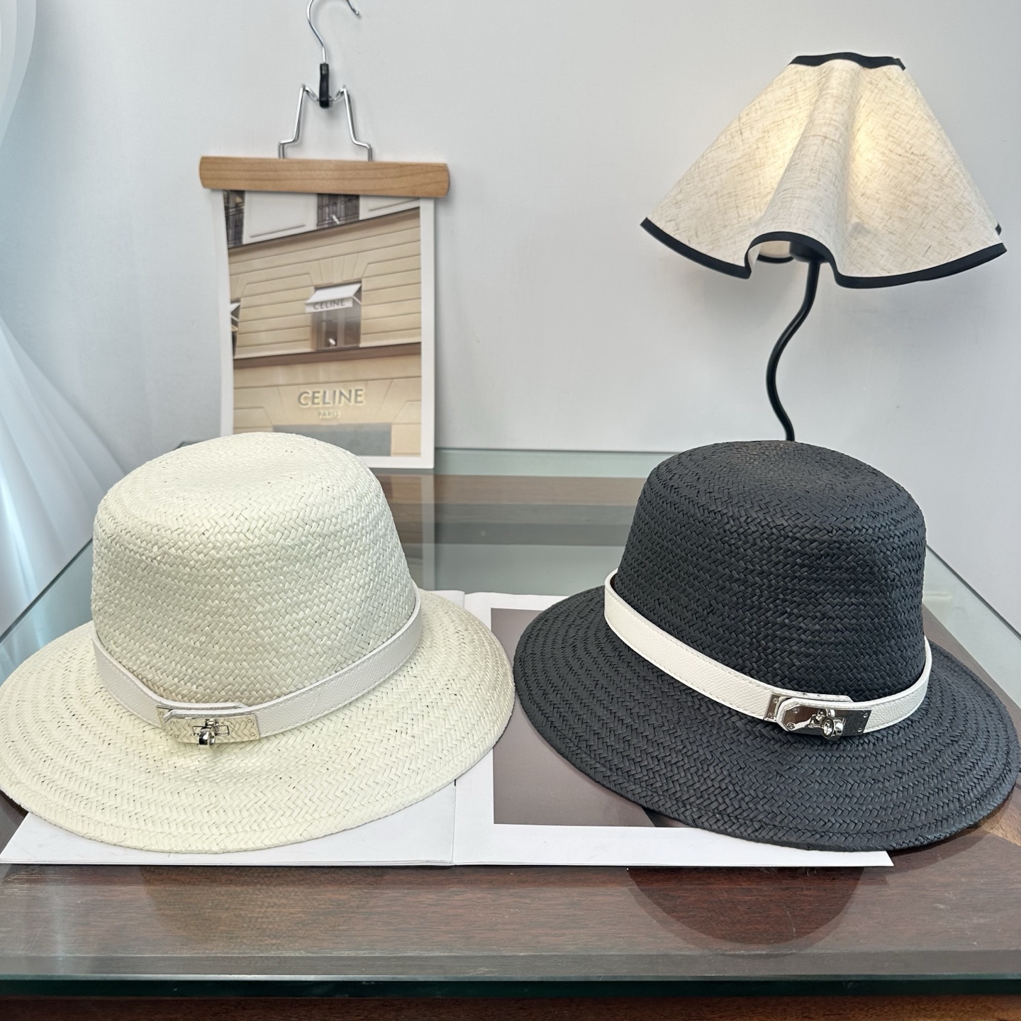 爱马仕HERMES 2026新款立体草帽，细节精致，细草制作，皮带款草帽，设计简单大方，名媛气质款头围5