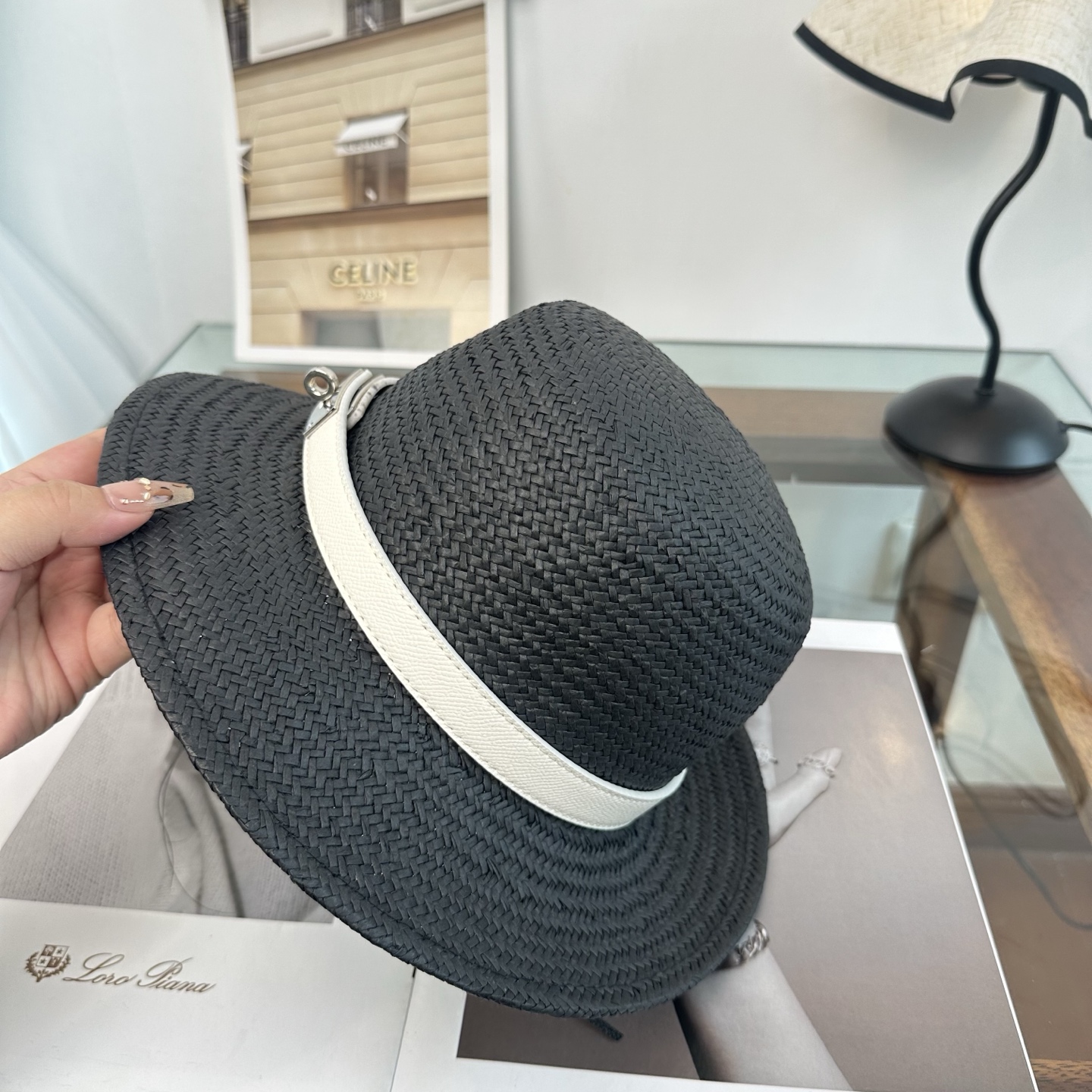 爱马仕HERMES 2026新款立体草帽，细节精致，细草制作，皮带款草帽，设计简单大方，名媛气质款头围5