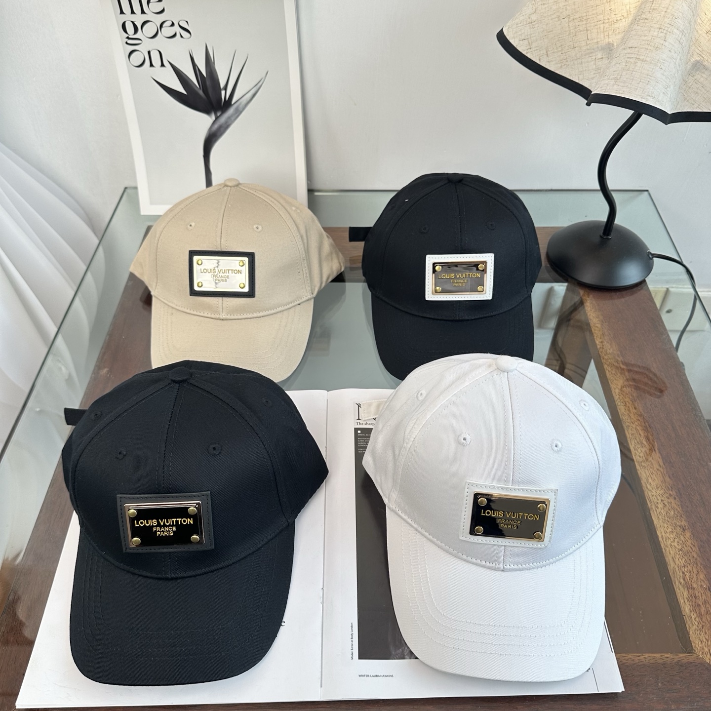 🧢路易威登棒球帽 LouisVuitton😍新款LV棒球帽，重工打造♥️高端大气，百搭款🤗男女通用！