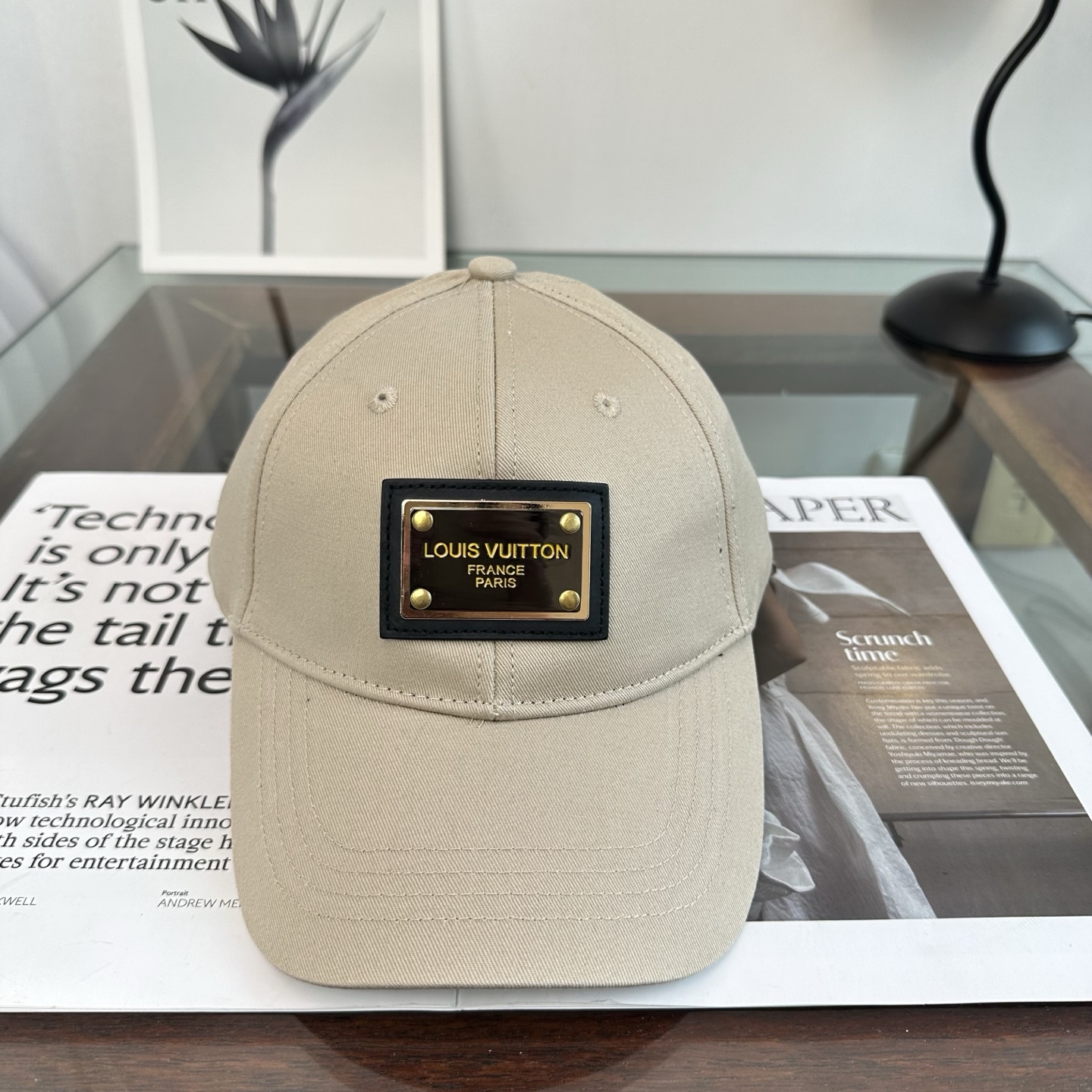 🧢路易威登棒球帽 LouisVuitton😍新款LV棒球帽，重工打造♥️高端大气，百搭款🤗男女通用！