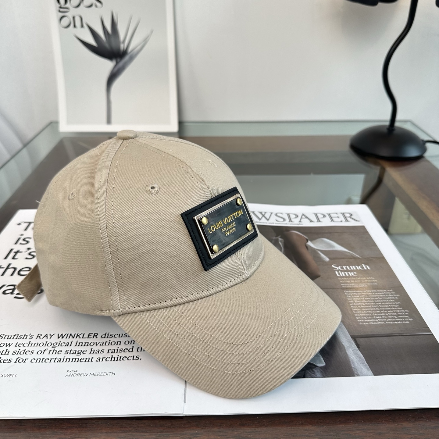 🧢路易威登棒球帽 LouisVuitton😍新款LV棒球帽，重工打造♥️高端大气，百搭款🤗男女通用！