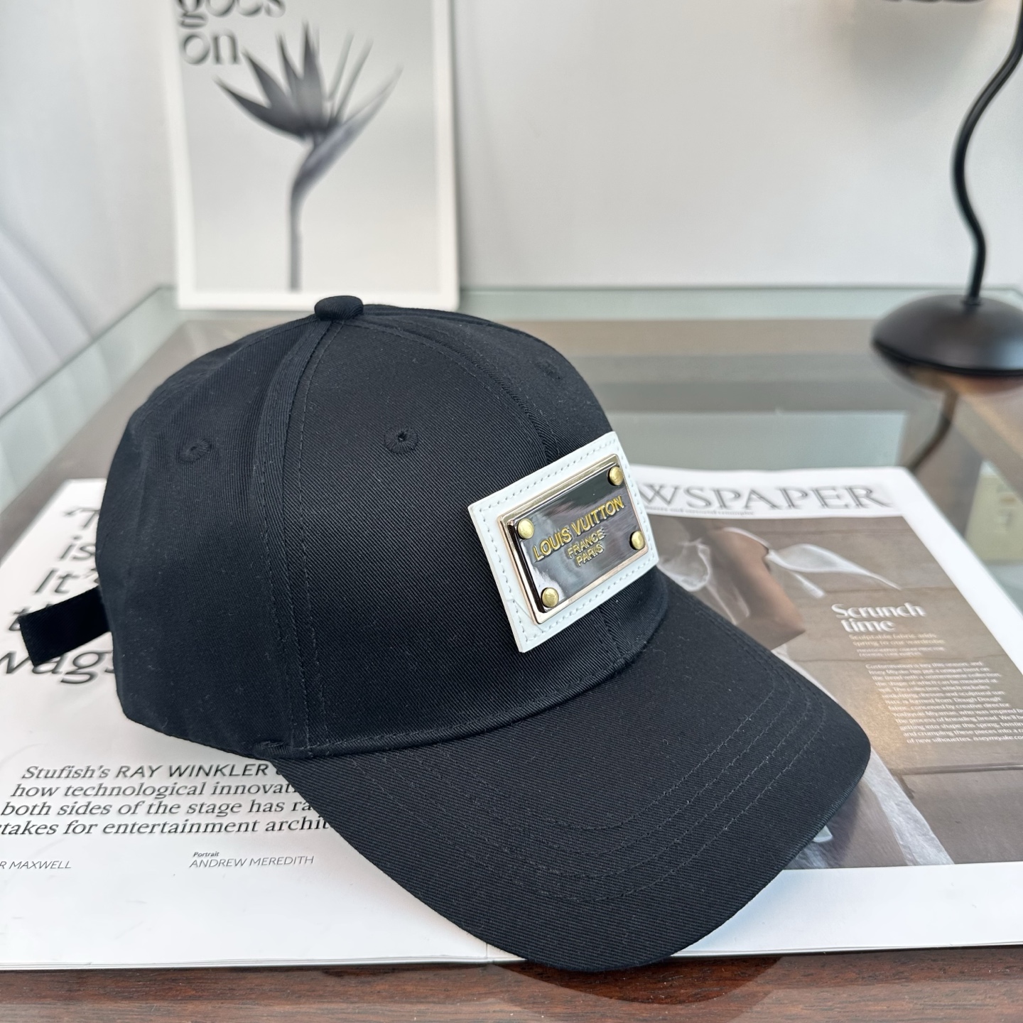 🧢路易威登棒球帽 LouisVuitton😍新款LV棒球帽，重工打造♥️高端大气，百搭款🤗男女通用！