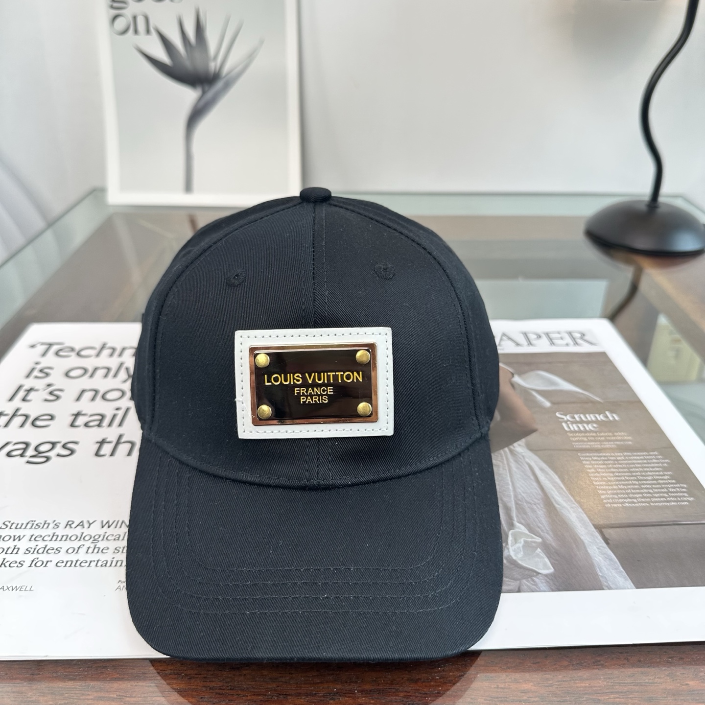 🧢路易威登棒球帽 LouisVuitton😍新款LV棒球帽，重工打造♥️高端大气，百搭款🤗男女通用！