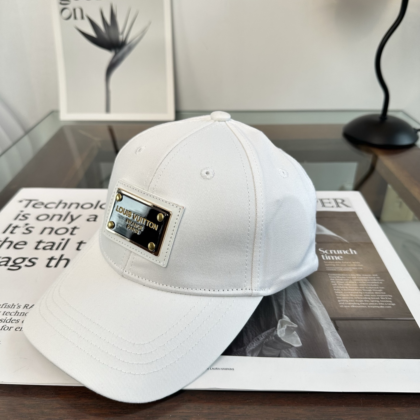 🧢路易威登棒球帽 LouisVuitton😍新款LV棒球帽，重工打造♥️高端大气，百搭款🤗男女通用！