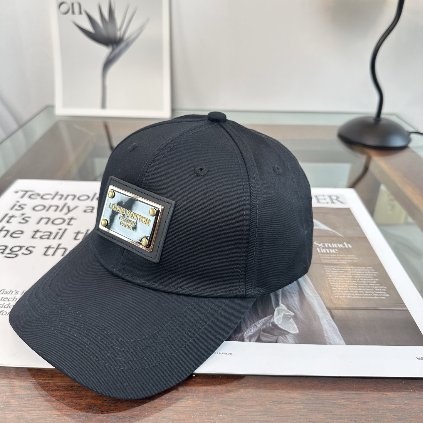 🧢路易威登棒球帽 LouisVuitton😍新款LV棒球帽，重工打造♥️高端大气，百搭款🤗男女通用！