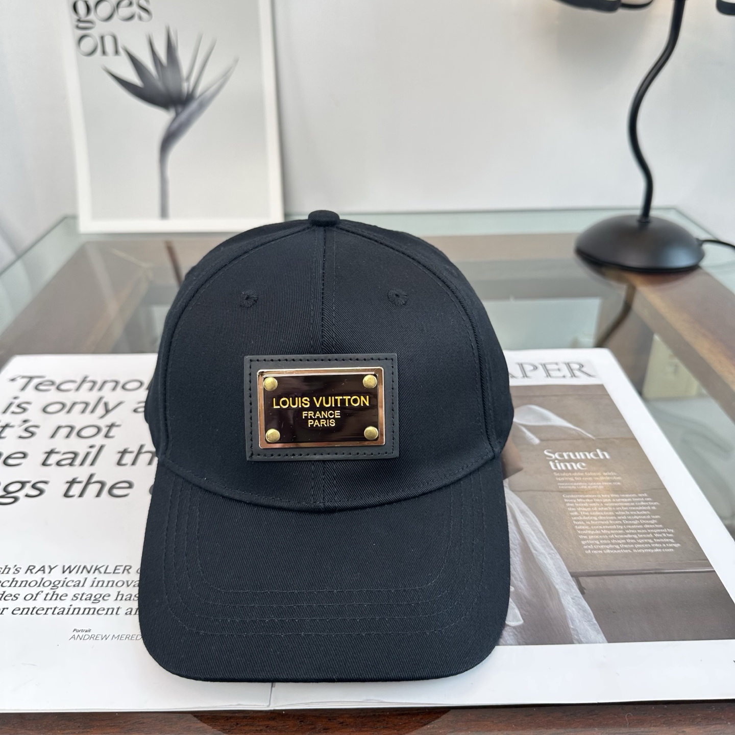 🧢路易威登棒球帽 LouisVuitton😍新款LV棒球帽，重工打造♥️高端大气，百搭款🤗男女通用！