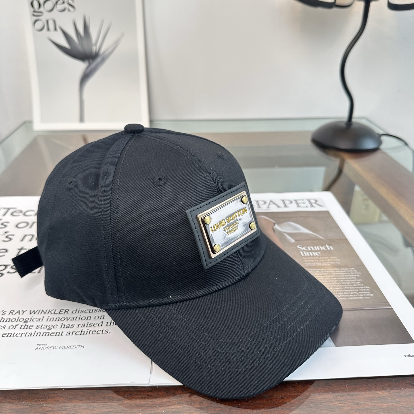 🧢路易威登棒球帽 LouisVuitton😍新款LV棒球帽，重工打造♥️高端大气，百搭款🤗男女通用！