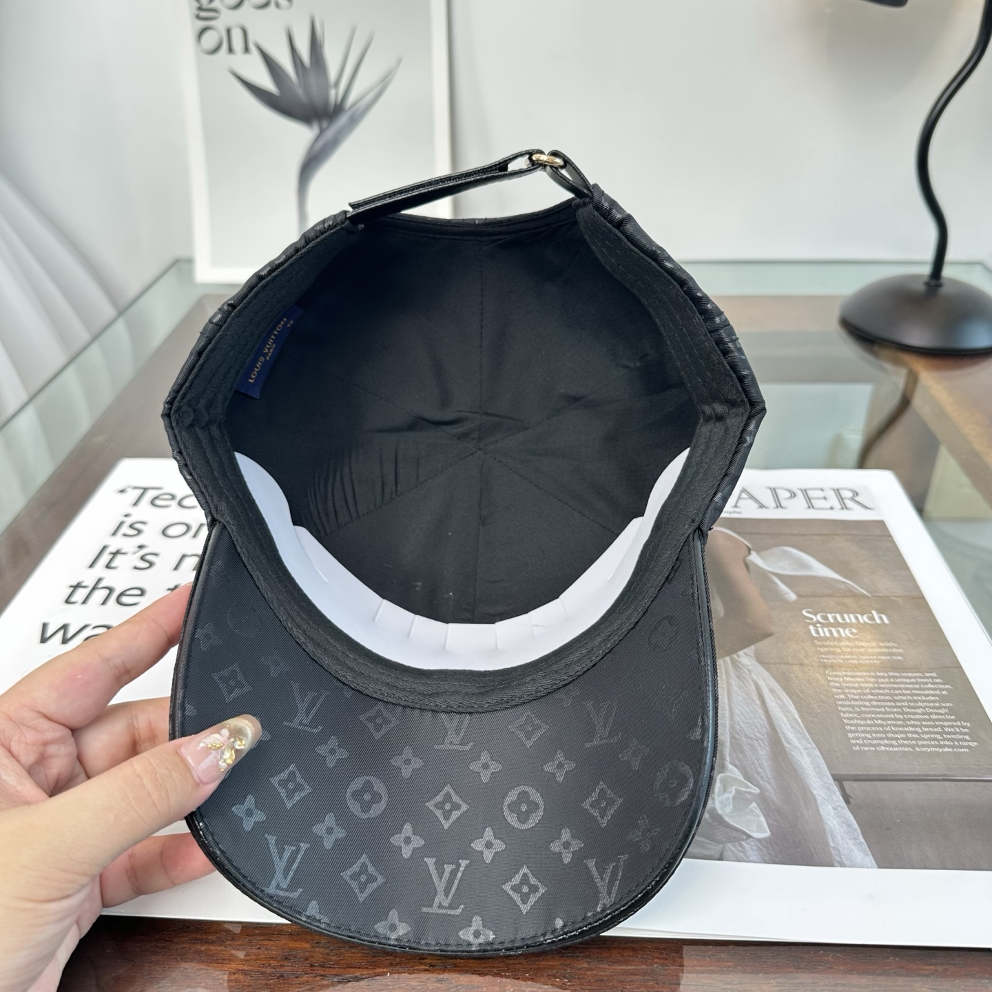 🧢路易威登棒球帽 LouisVuitton😍新款LV棒球帽，重工打造♥️高端大气，百搭款🤗男女通用！
