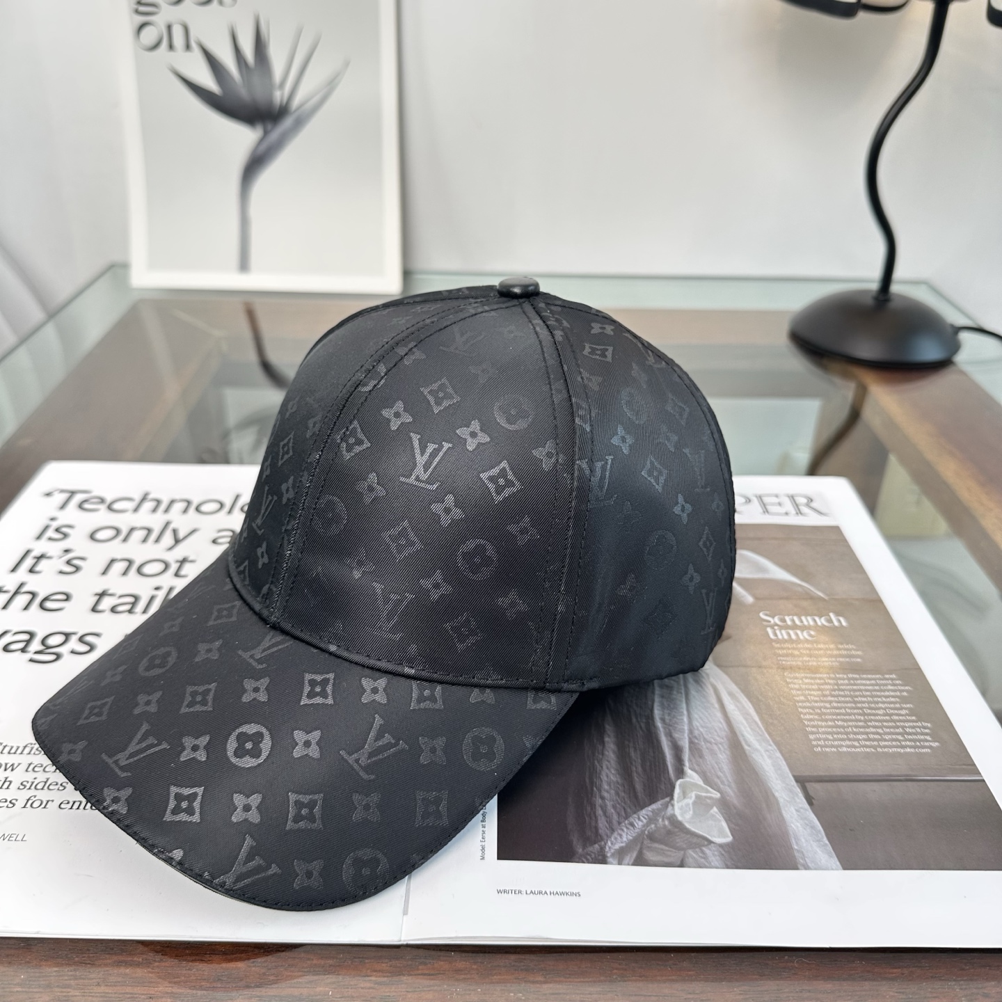 🧢路易威登棒球帽 LouisVuitton😍新款LV棒球帽，重工打造♥️高端大气，百搭款🤗男女通用！