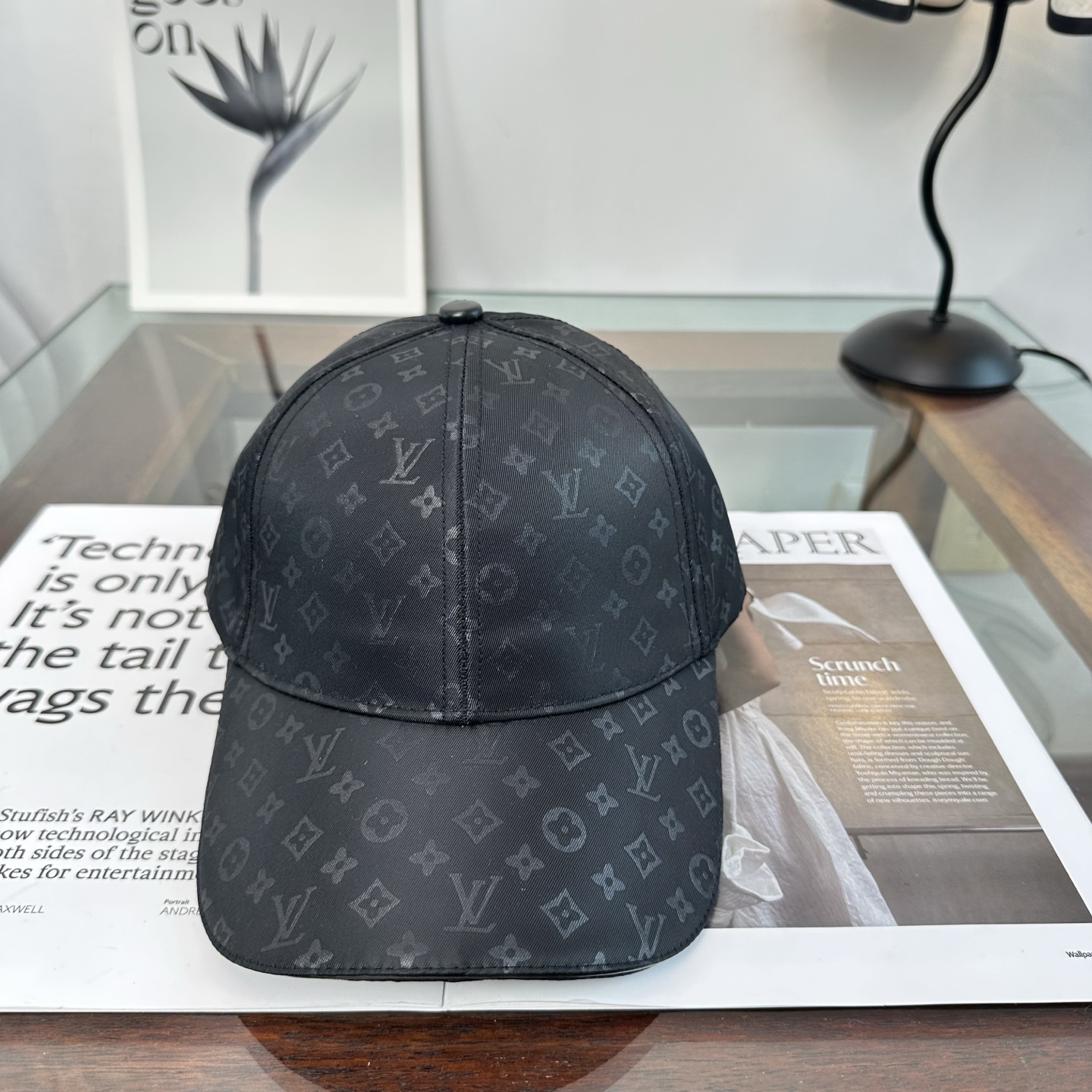 🧢路易威登棒球帽 LouisVuitton😍新款LV棒球帽，重工打造♥️高端大气，百搭款🤗男女通用！