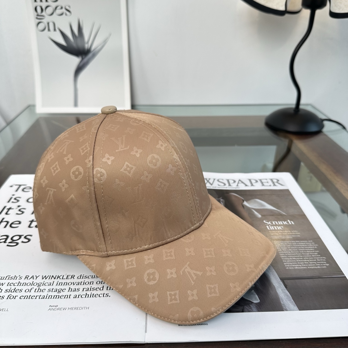🧢路易威登棒球帽 LouisVuitton😍新款LV棒球帽，重工打造♥️高端大气，百搭款🤗男女通用！