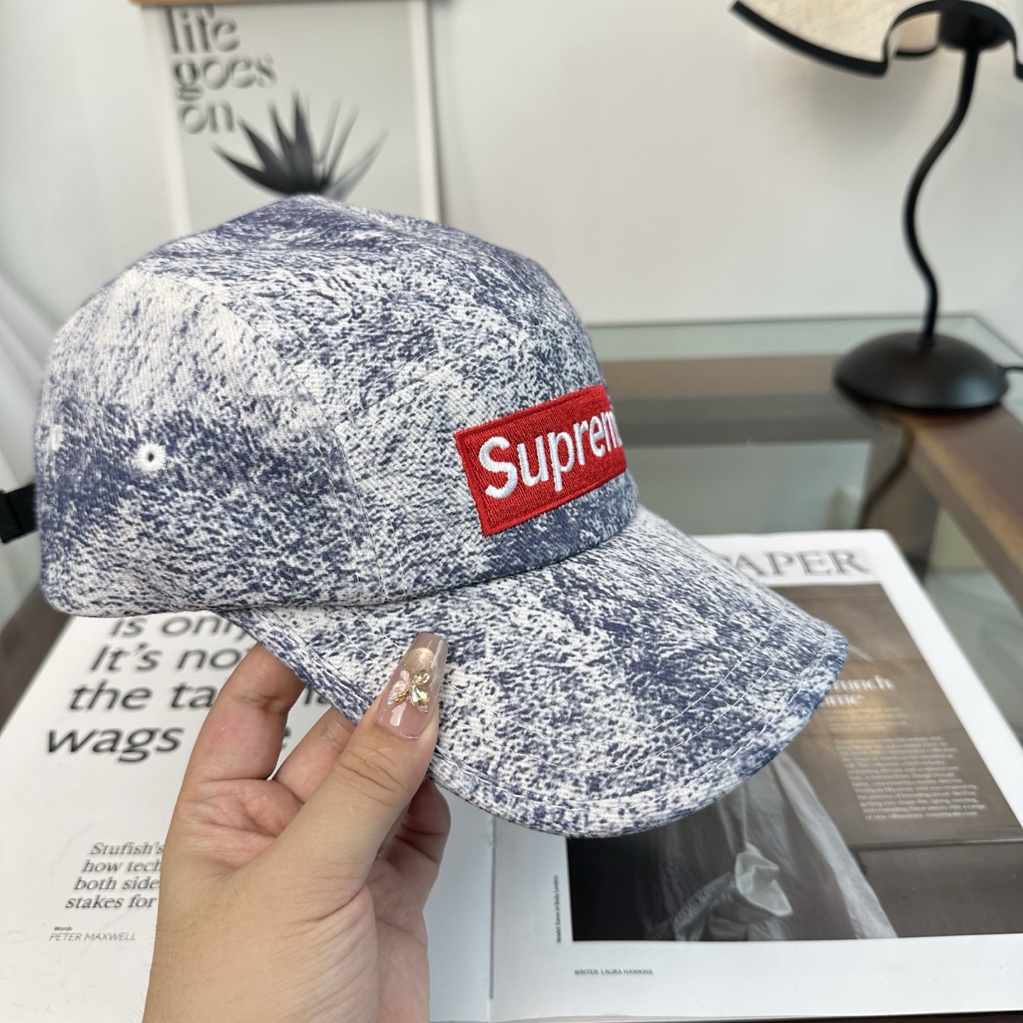 suPreme 棒球帽 😍新款棒球帽，重工打造♥️高端大气，百搭款🤗男女通用！
