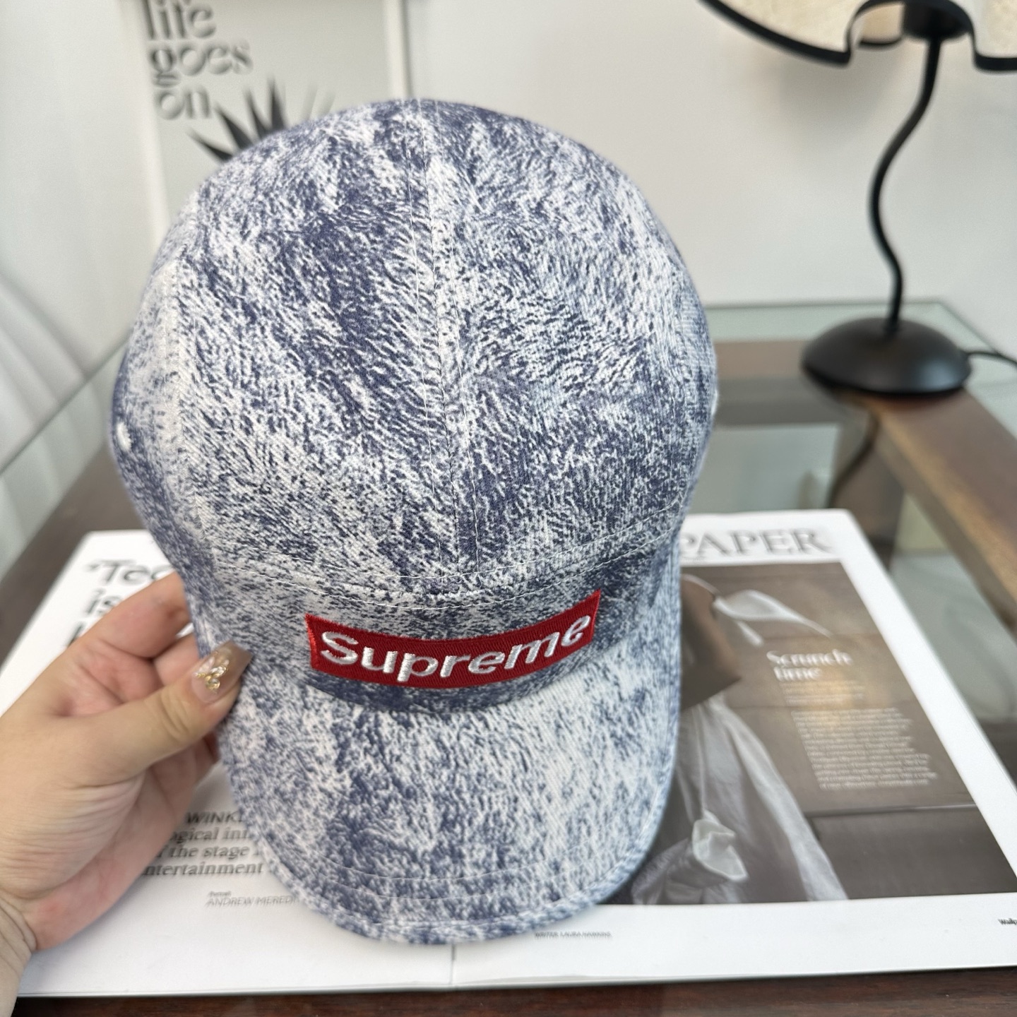 suPreme 棒球帽 😍新款棒球帽，重工打造♥️高端大气，百搭款🤗男女通用！