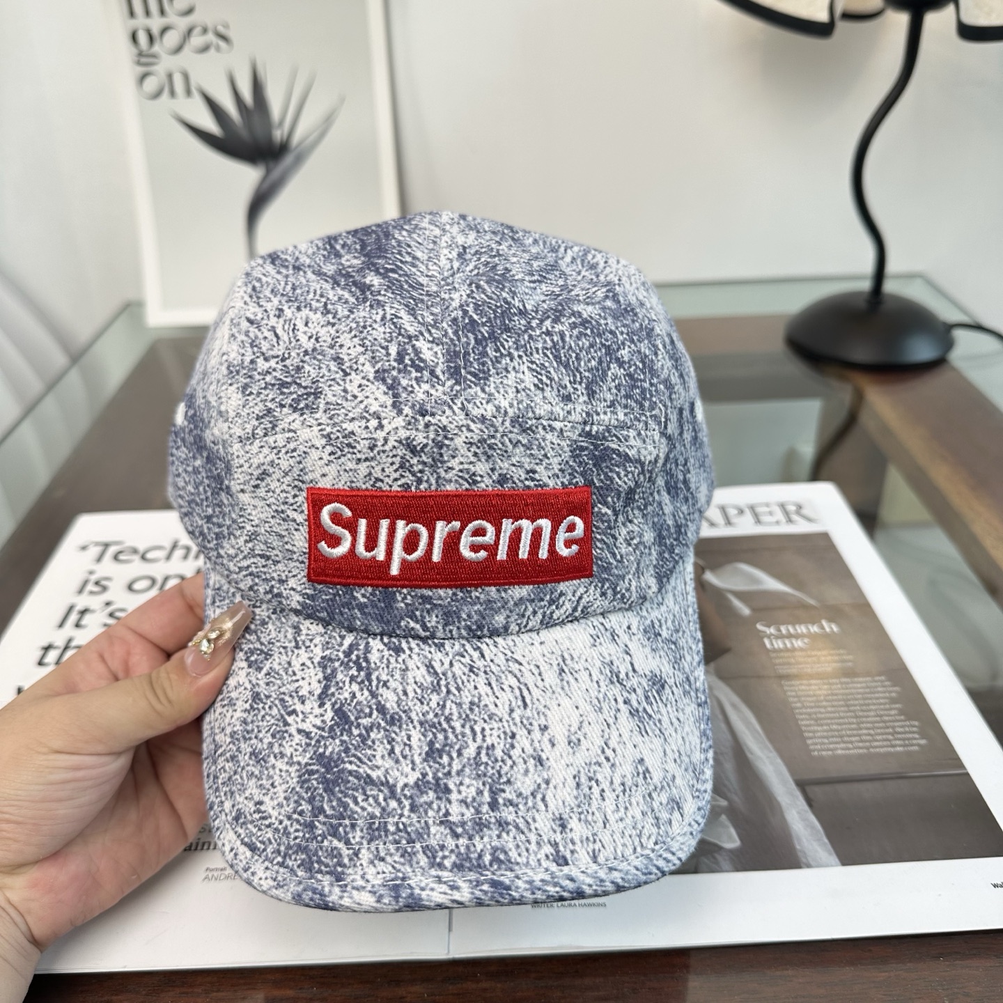 suPreme 棒球帽 😍新款棒球帽，重工打造♥️高端大气，百搭款🤗男女通用！