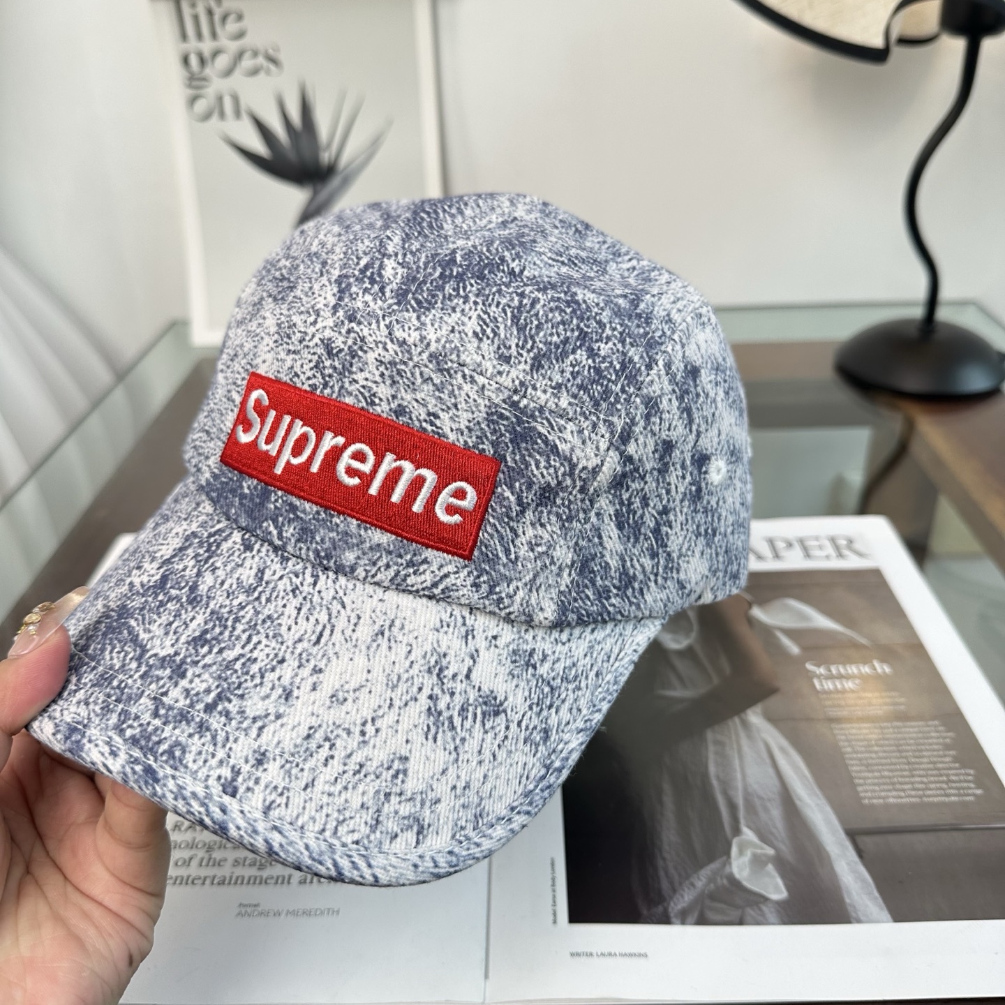 suPreme 棒球帽 😍新款棒球帽，重工打造♥️高端大气，百搭款🤗男女通用！