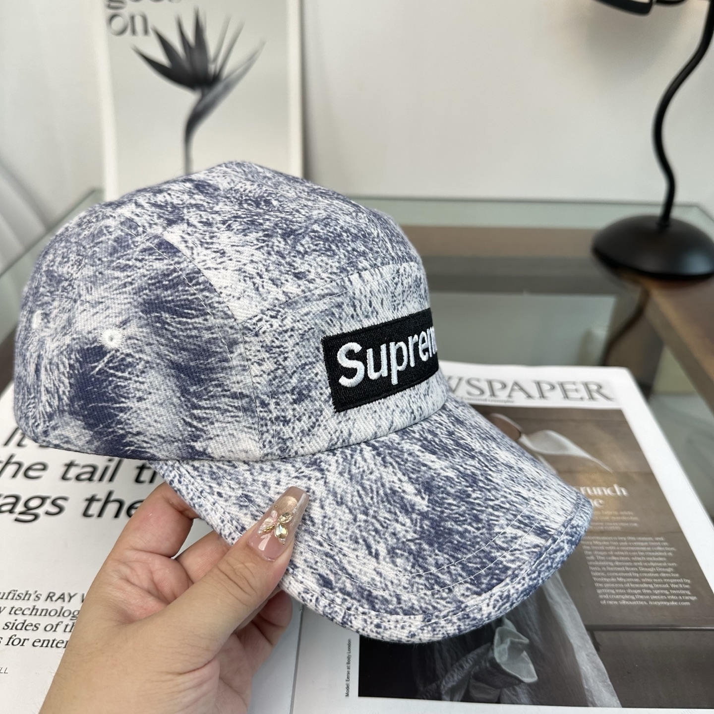 suPreme 棒球帽 😍新款棒球帽，重工打造♥️高端大气，百搭款🤗男女通用！