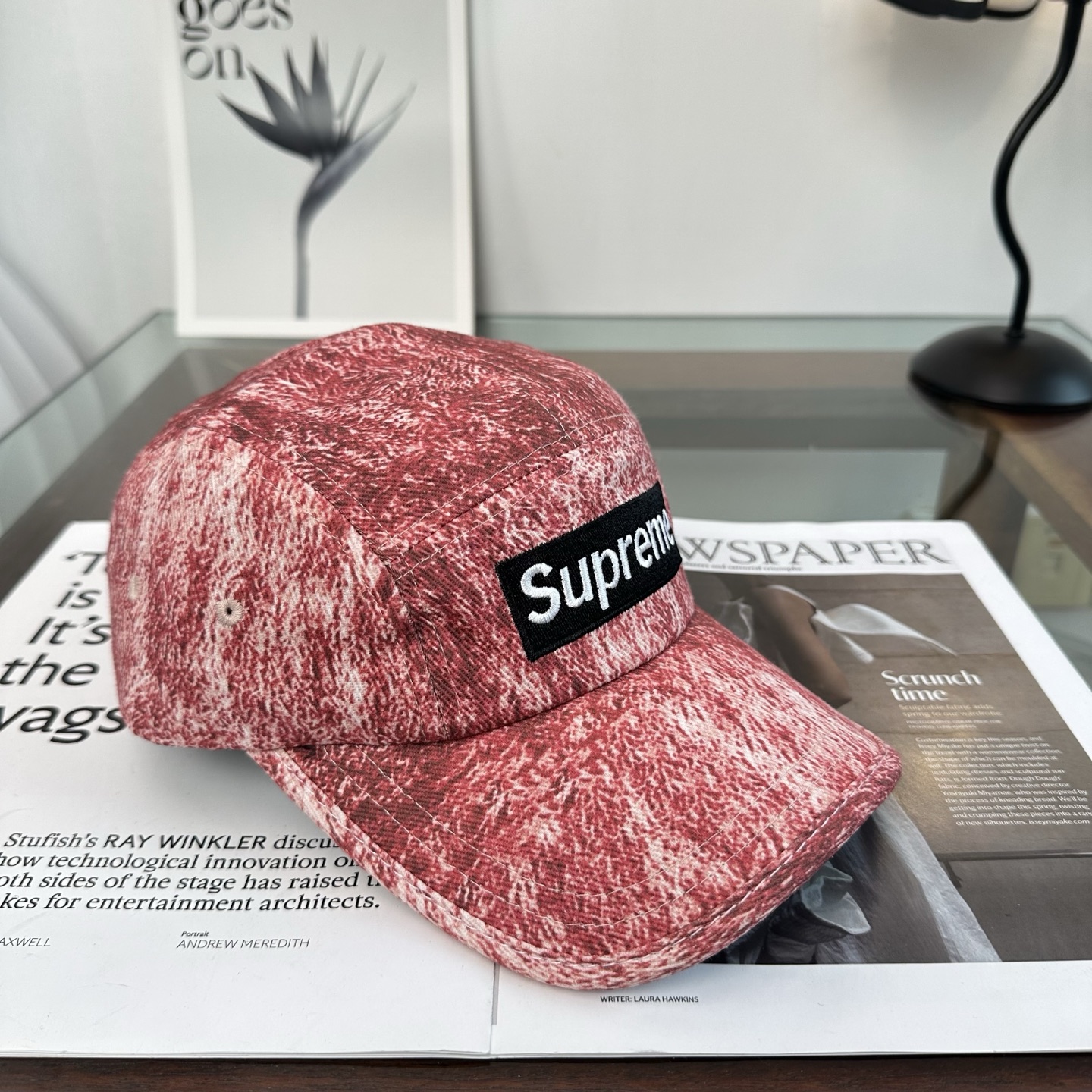 suPreme 棒球帽 😍新款棒球帽，重工打造♥️高端大气，百搭款🤗男女通用！