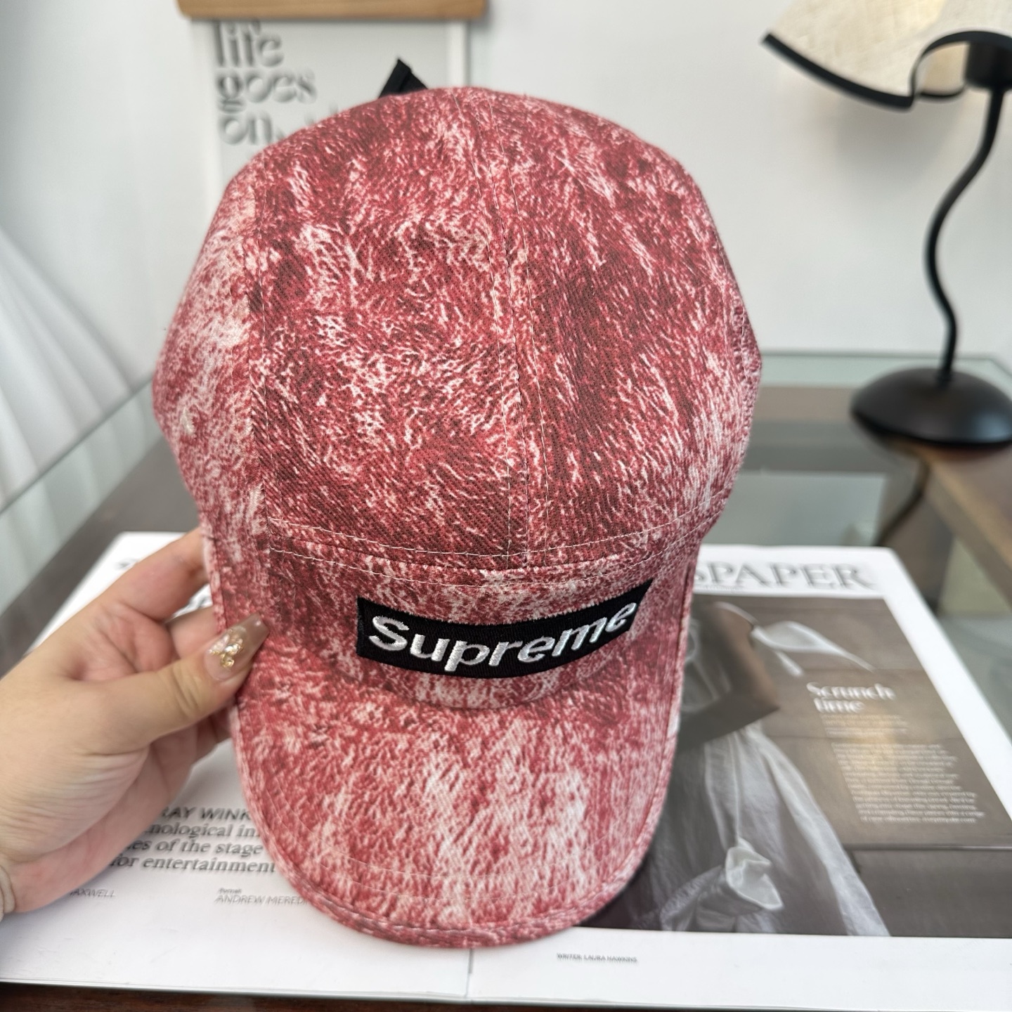 suPreme 棒球帽 😍新款棒球帽，重工打造♥️高端大气，百搭款🤗男女通用！