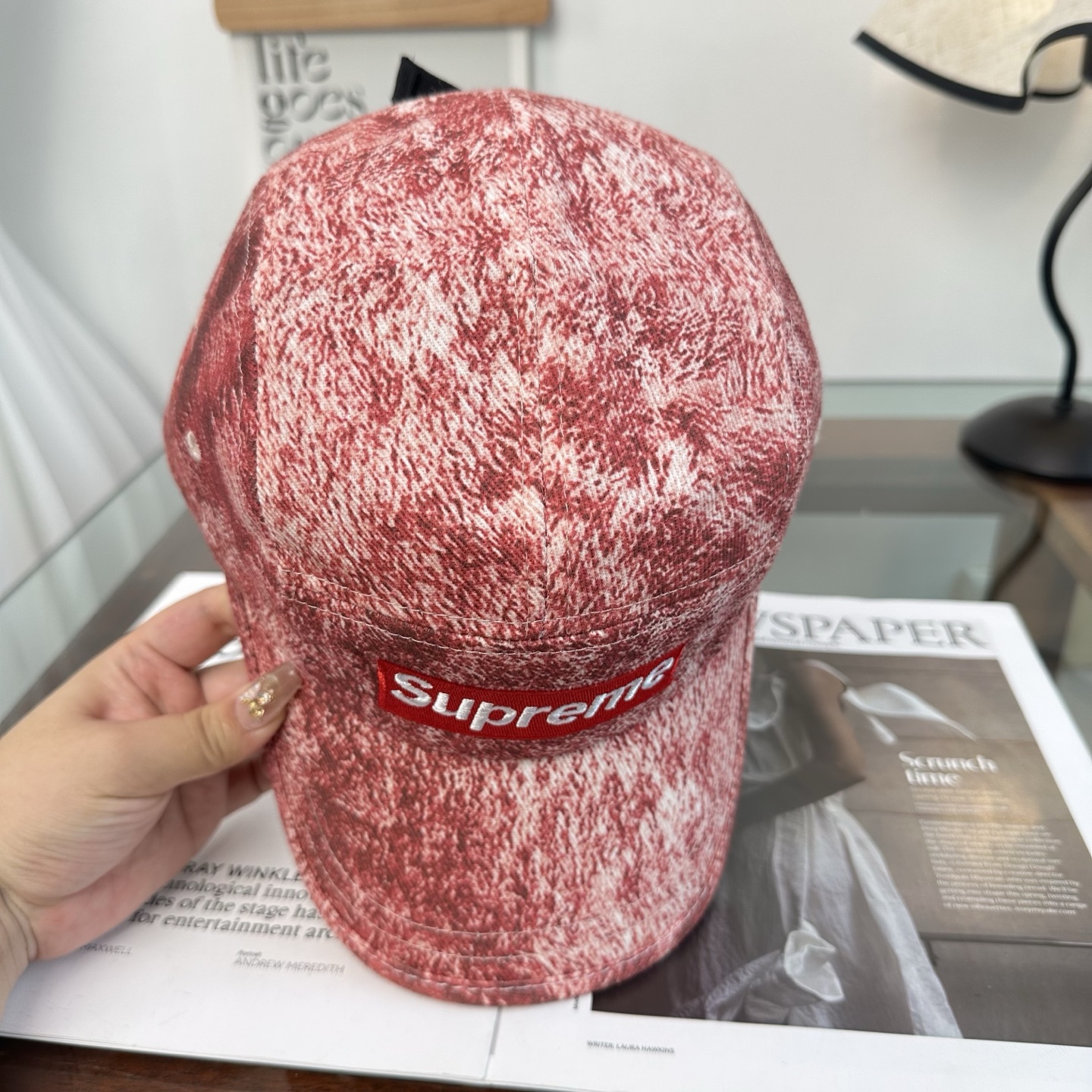 suPreme 棒球帽 😍新款棒球帽，重工打造♥️高端大气，百搭款🤗男女通用！
