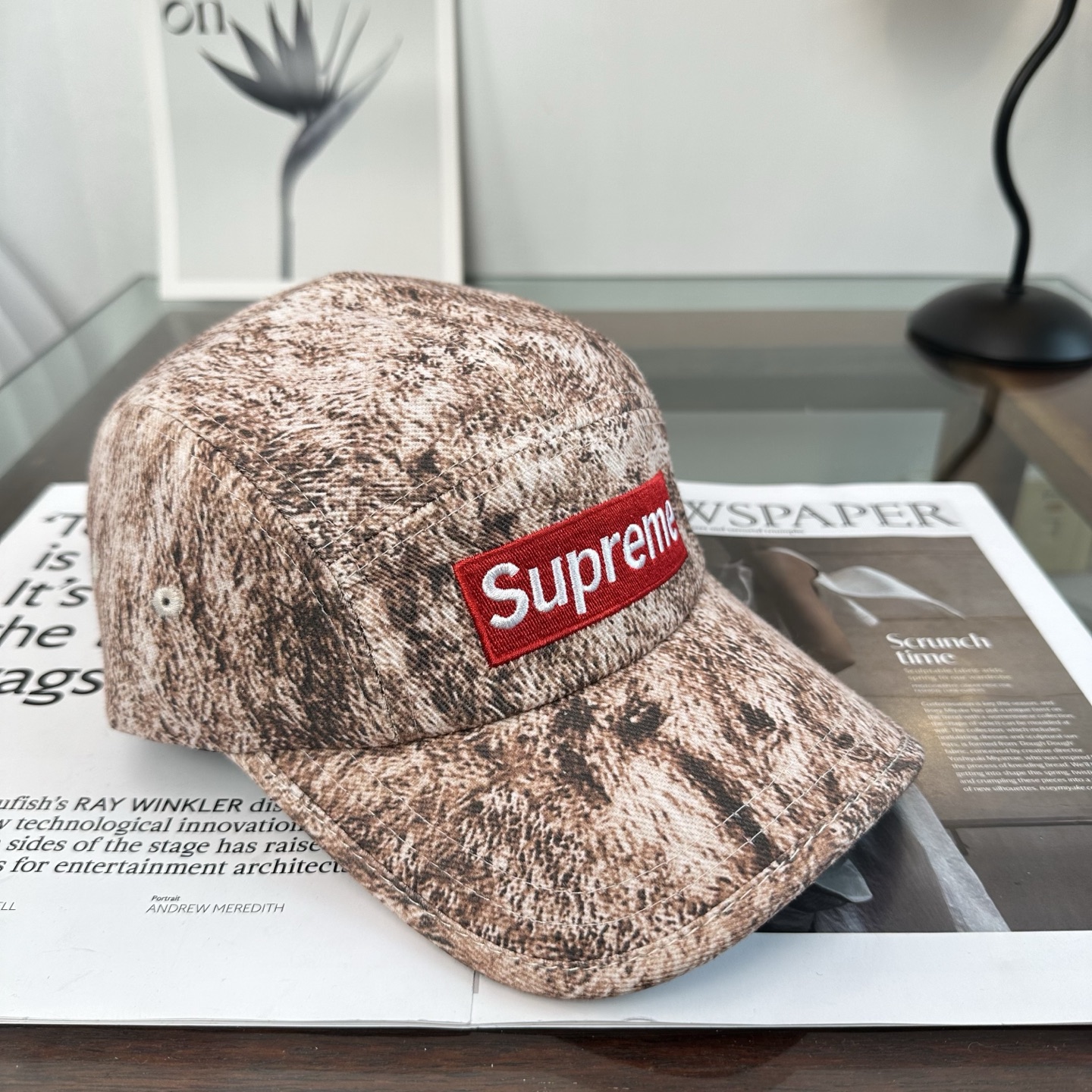 suPreme 棒球帽 😍新款棒球帽，重工打造♥️高端大气，百搭款🤗男女通用！
