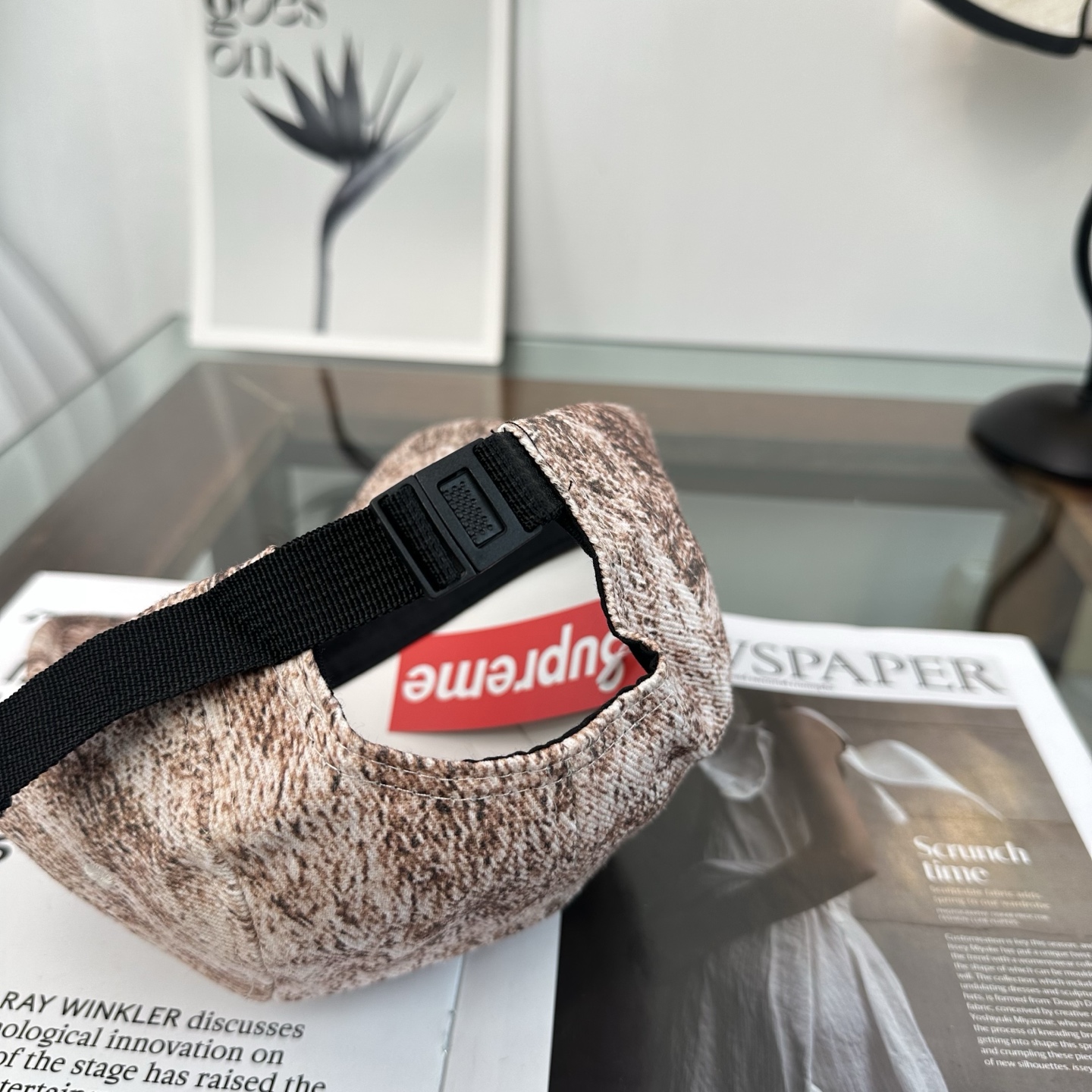 suPreme 棒球帽 😍新款棒球帽，重工打造♥️高端大气，百搭款🤗男女通用！