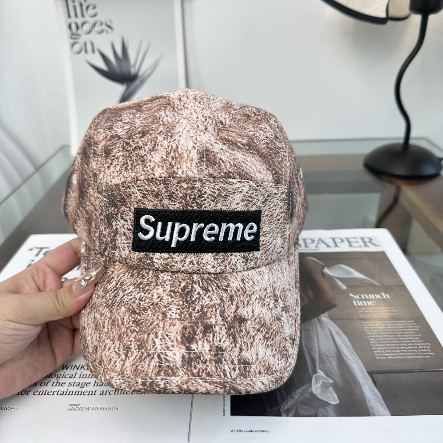 suPreme 棒球帽 😍新款棒球帽，重工打造♥️高端大气，百搭款🤗男女通用！