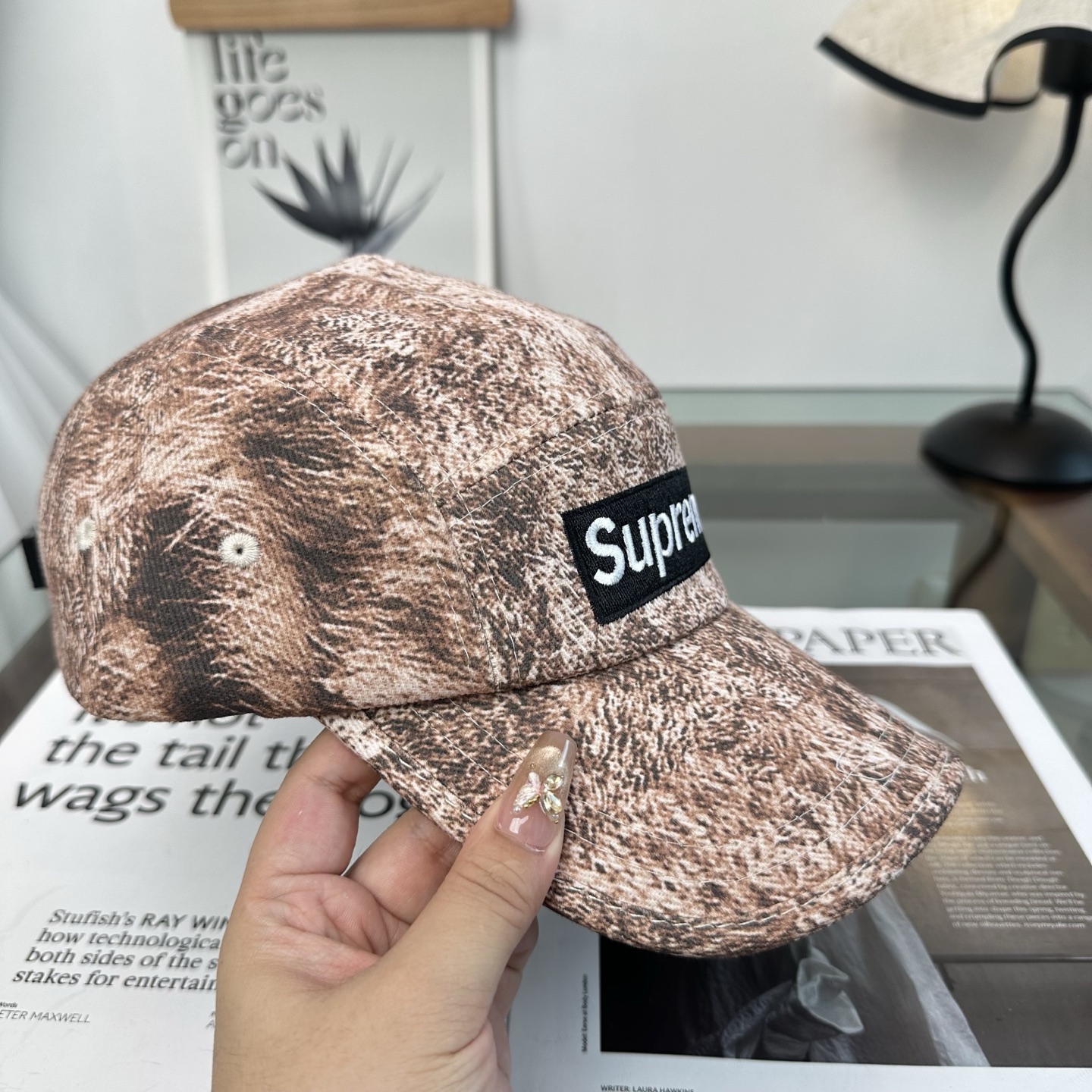 suPreme 棒球帽 😍新款棒球帽，重工打造♥️高端大气，百搭款🤗男女通用！