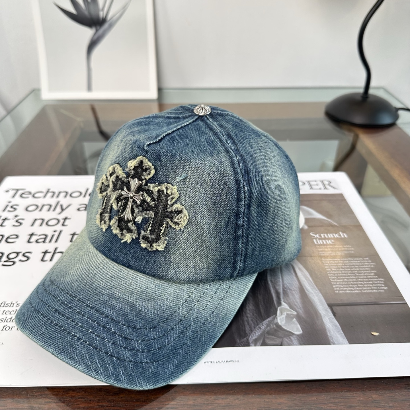 Chrome hearts 克罗心 新款十字架 高品质棒球帽，高端定制版！网红时尚博主同款！墙裂推荐！质