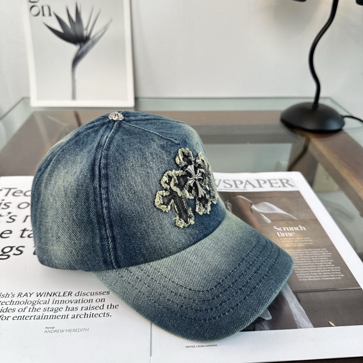 Chrome hearts 克罗心 新款十字架 高品质棒球帽，高端定制版！网红时尚博主同款！墙裂推荐！质