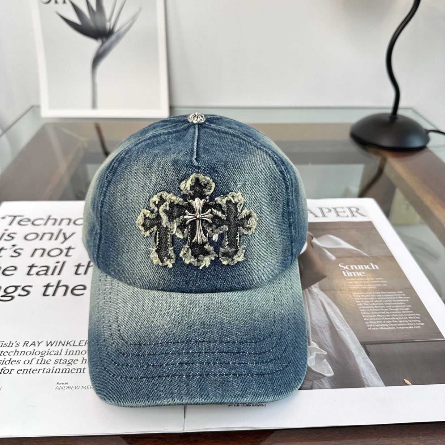Chrome hearts 克罗心 新款十字架 高品质棒球帽，高端定制版！网红时尚博主同款！墙裂推荐！质