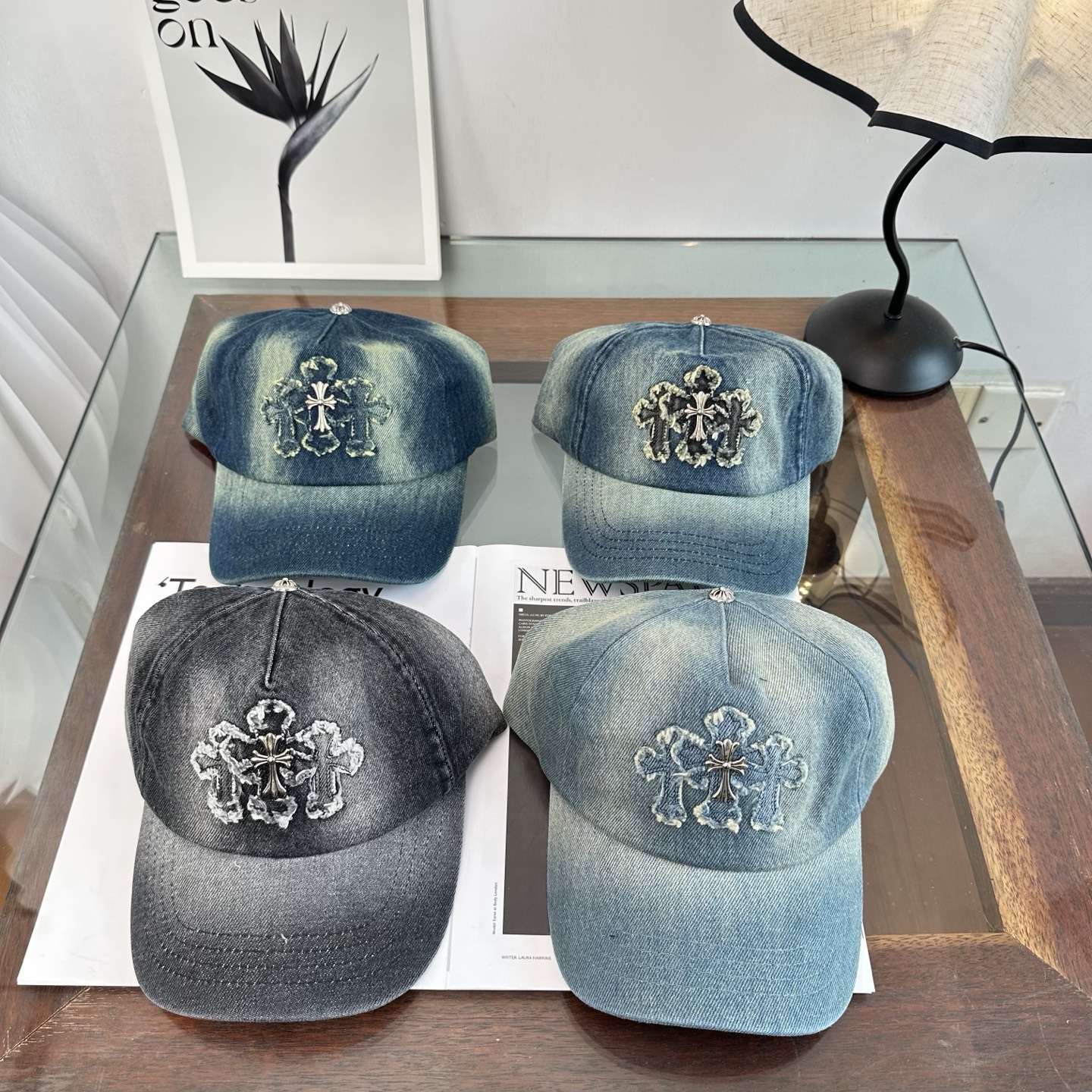 Chrome hearts 克罗心 新款十字架 高品质棒球帽，高端定制版！网红时尚博主同款！墙裂推荐！质