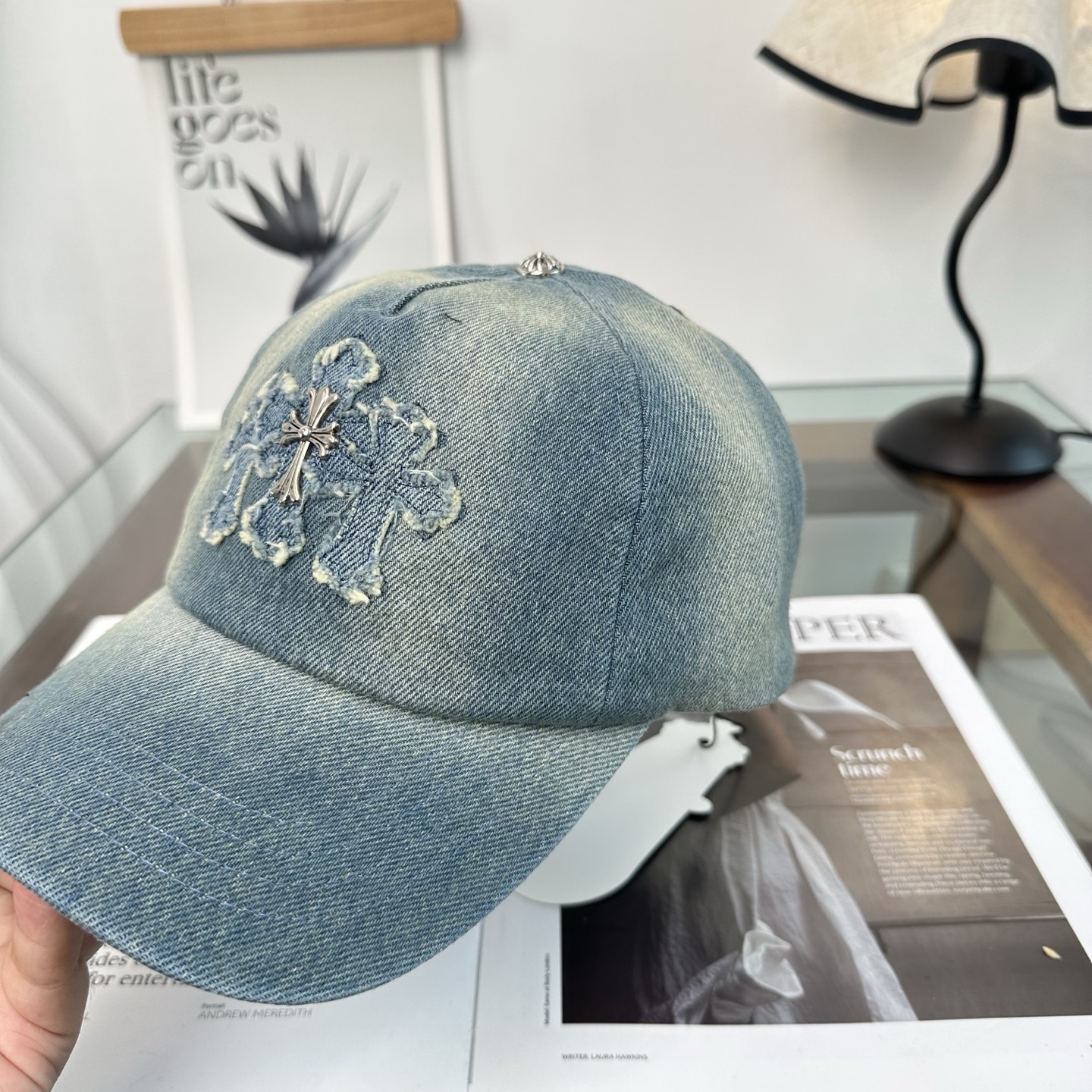 Chrome hearts 克罗心 新款十字架 高品质棒球帽，高端定制版！网红时尚博主同款！墙裂推荐！质