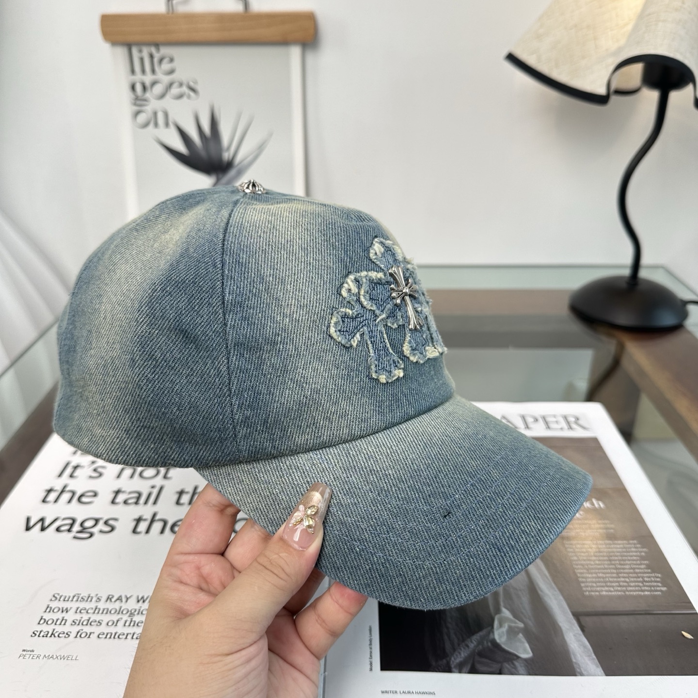 Chrome hearts 克罗心 新款十字架 高品质棒球帽，高端定制版！网红时尚博主同款！墙裂推荐！质