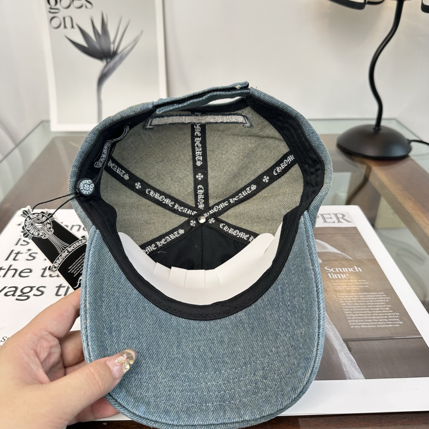 Chrome hearts 克罗心 新款十字架 高品质棒球帽，高端定制版！网红时尚博主同款！墙裂推荐！质