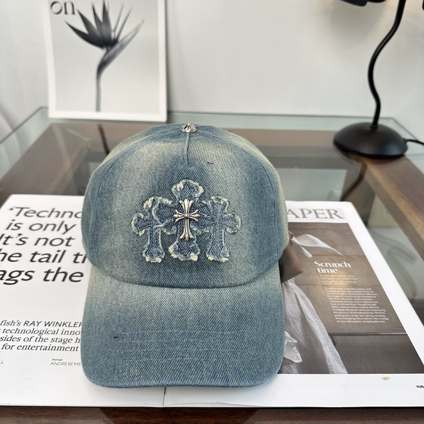 Chrome hearts 克罗心 新款十字架 高品质棒球帽，高端定制版！网红时尚博主同款！墙裂推荐！质