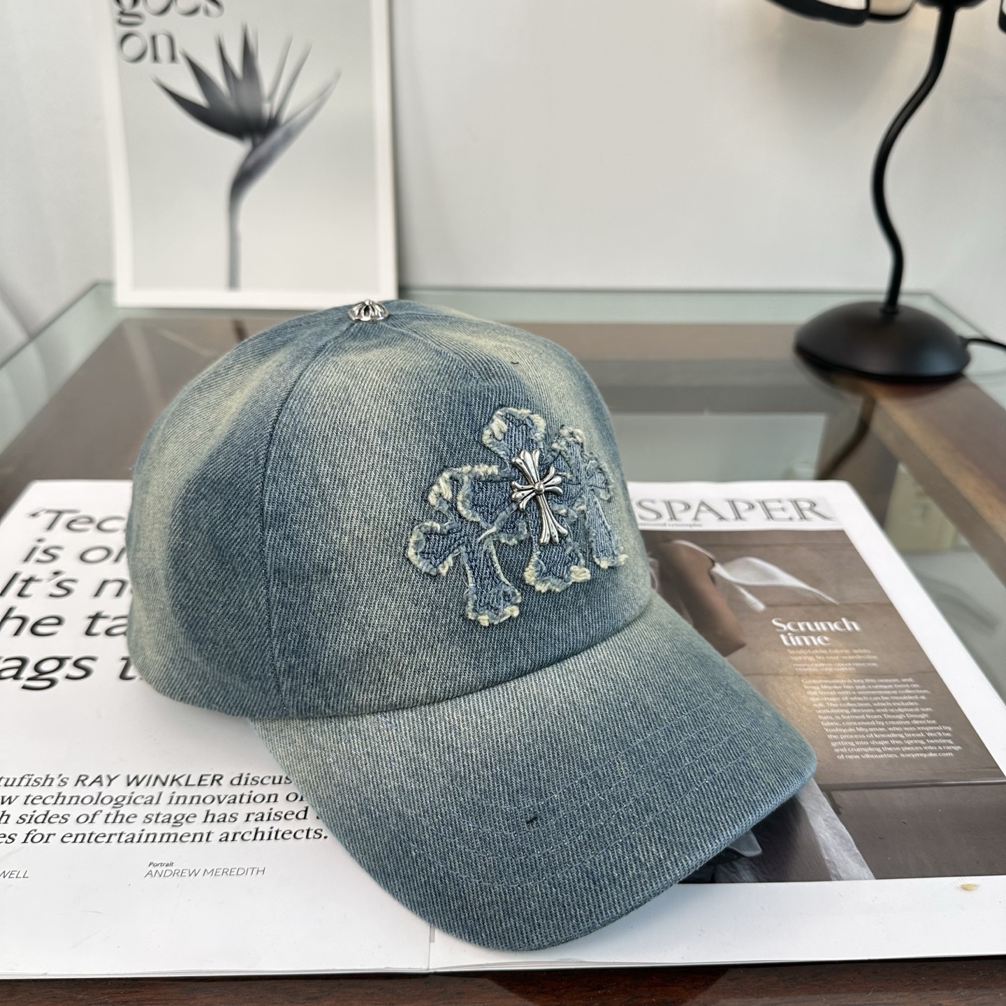 Chrome hearts 克罗心 新款十字架 高品质棒球帽，高端定制版！网红时尚博主同款！墙裂推荐！质