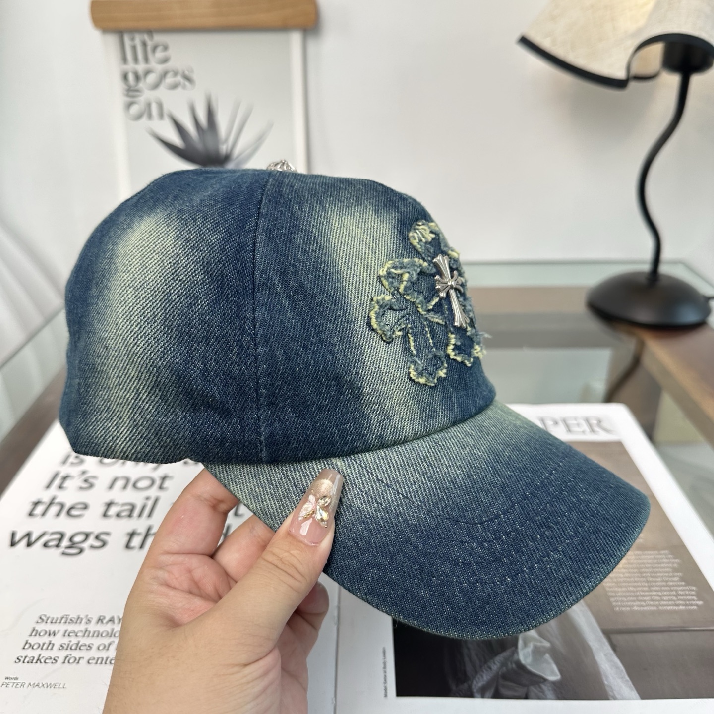 Chrome hearts 克罗心 新款十字架 高品质棒球帽，高端定制版！网红时尚博主同款！墙裂推荐！质