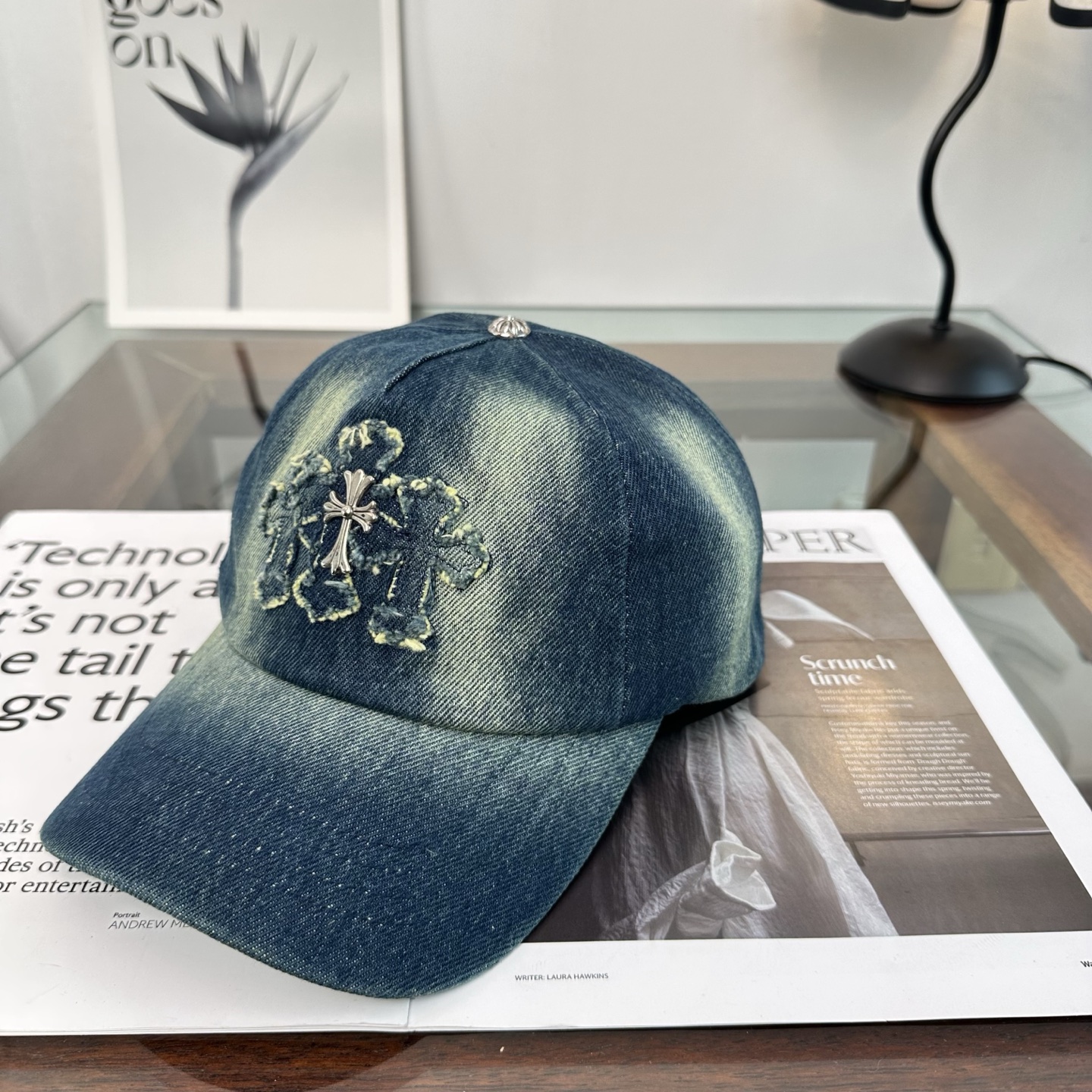 Chrome hearts 克罗心 新款十字架 高品质棒球帽，高端定制版！网红时尚博主同款！墙裂推荐！质