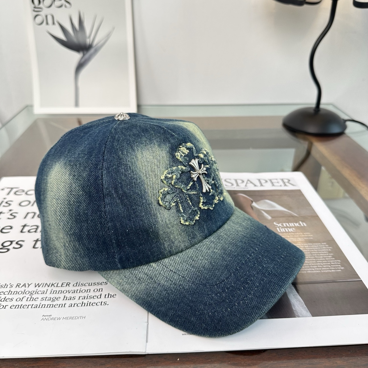 Chrome hearts 克罗心 新款十字架 高品质棒球帽，高端定制版！网红时尚博主同款！墙裂推荐！质