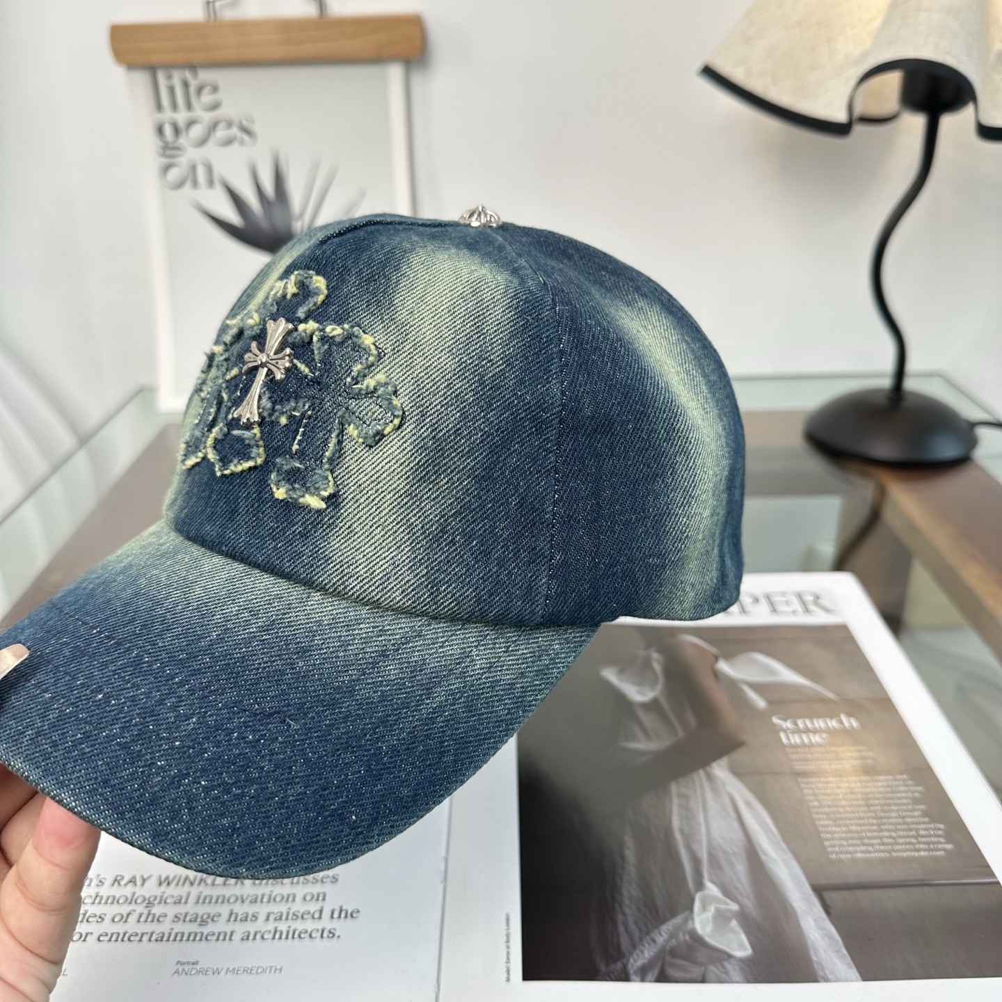 Chrome hearts 克罗心 新款十字架 高品质棒球帽，高端定制版！网红时尚博主同款！墙裂推荐！质
