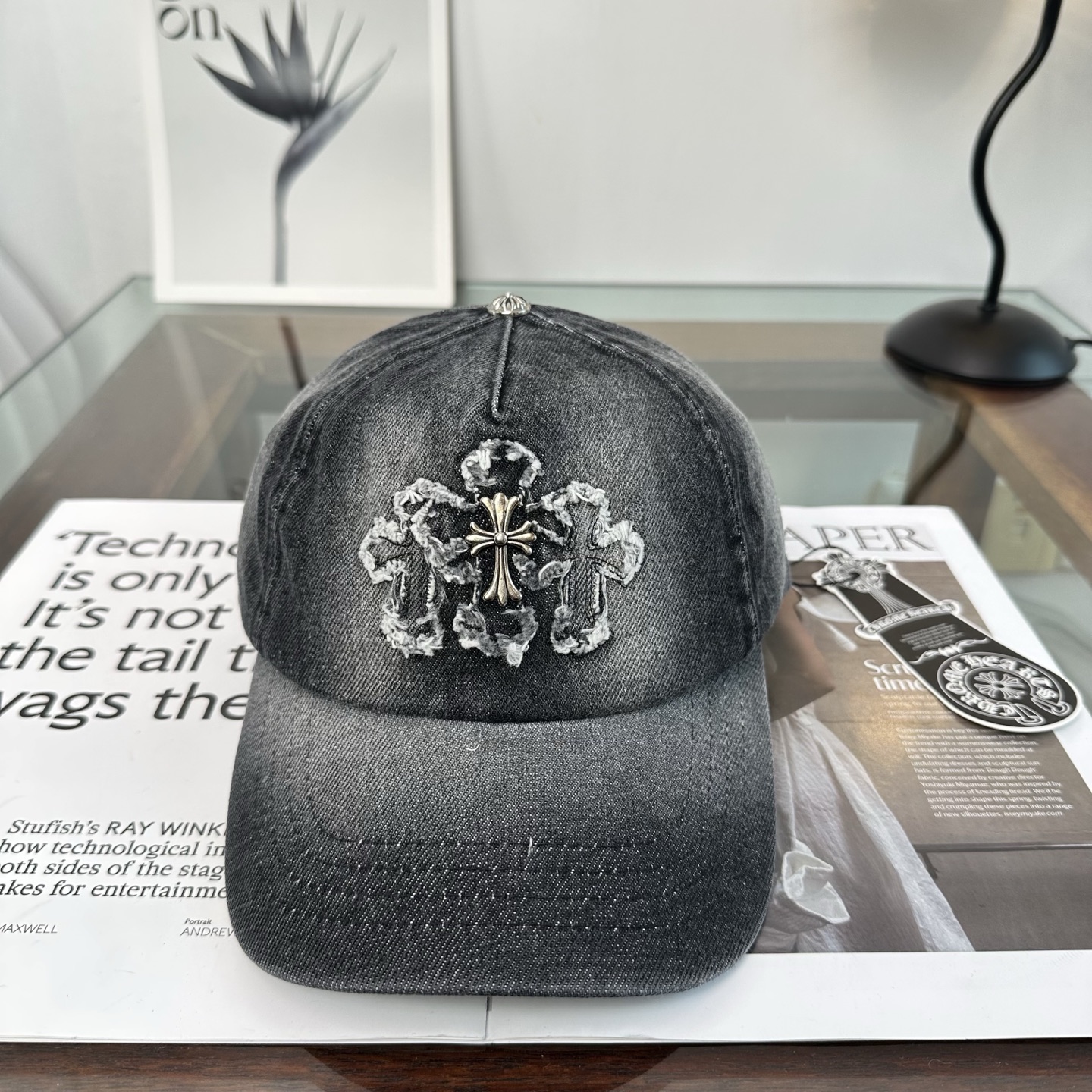 Chrome hearts 克罗心 新款十字架 高品质棒球帽，高端定制版！网红时尚博主同款！墙裂推荐！质
