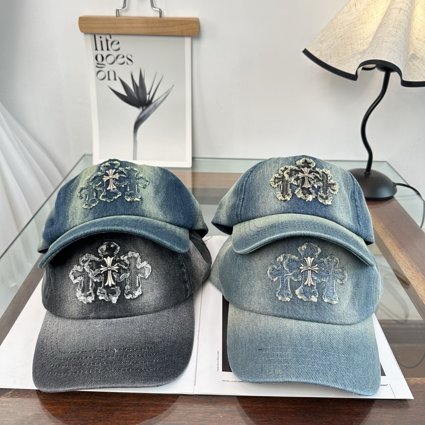 Chrome hearts 克罗心 新款十字架 高品质棒球帽，高端定制版！网红时尚博主同款！墙裂推荐！质