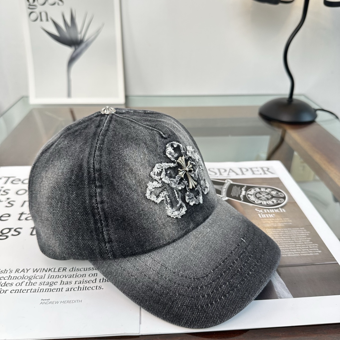 Chrome hearts 克罗心 新款十字架 高品质棒球帽，高端定制版！网红时尚博主同款！墙裂推荐！质
