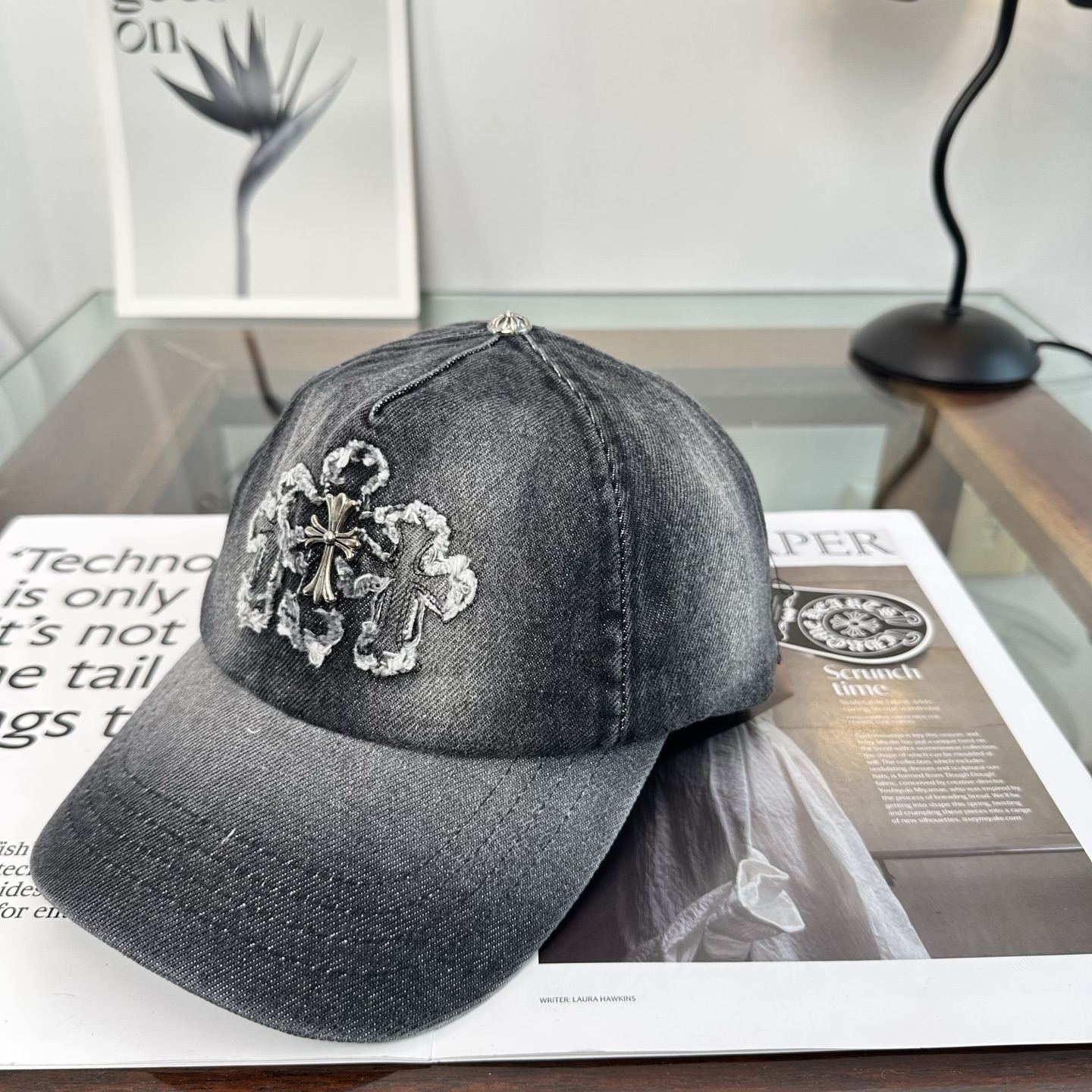 Chrome hearts 克罗心 新款十字架 高品质棒球帽，高端定制版！网红时尚博主同款！墙裂推荐！质