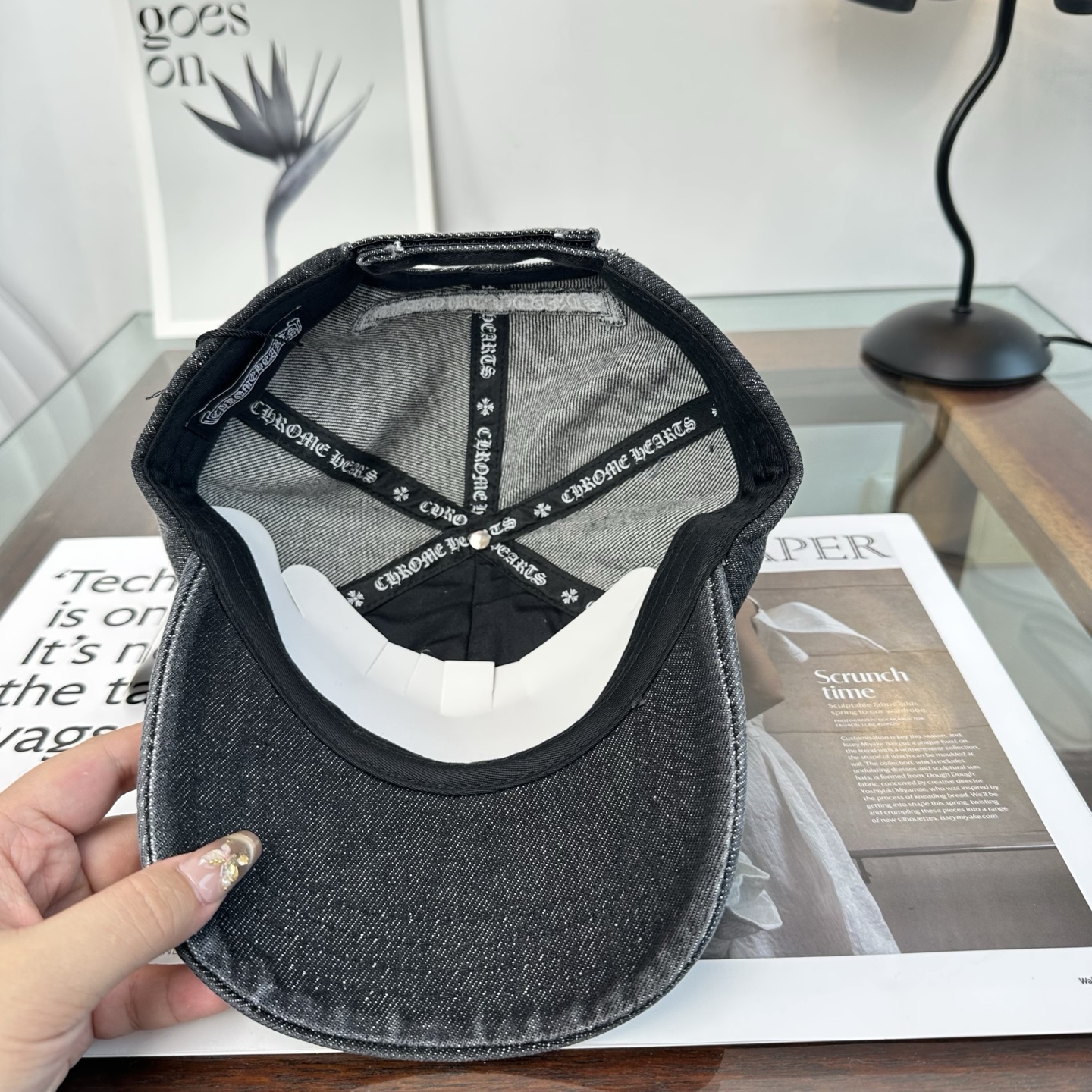 Chrome hearts 克罗心 新款十字架 高品质棒球帽，高端定制版！网红时尚博主同款！墙裂推荐！质