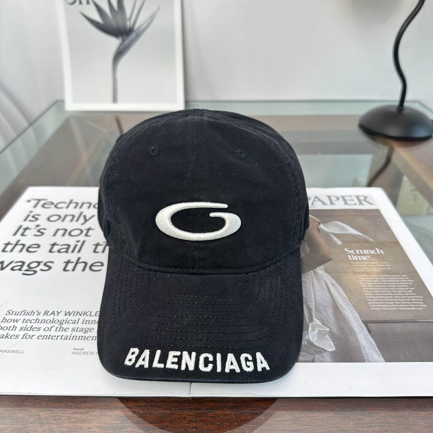 新品Balenciaga 巴黎世家字母新款棒球帽现货秒发🧢简约时尚超级无敌好看的帽子！情侣款！